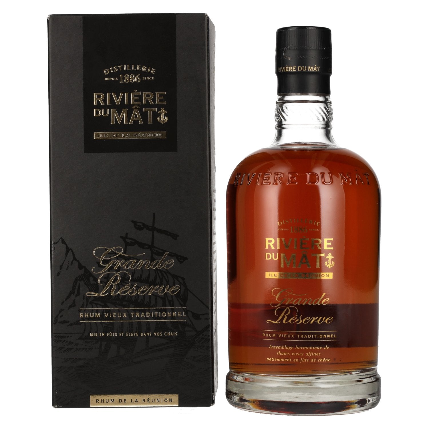 Rivière Du Mât Grande Réserve 40% Vol. 0,7l in gift box