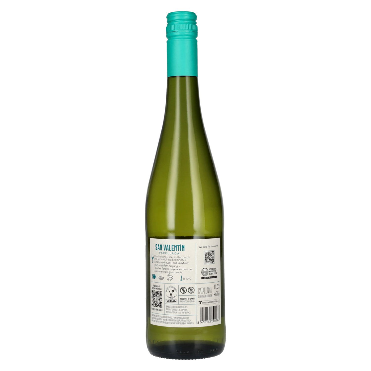 Miguel Torres San Valentin Parellada 2025 11.5% ABV 0.75l
