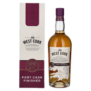 West Cork Irish Whiskey Single Malt PORT CASK FINISHED 43% Vol. 0,7l in geschenkverpakking