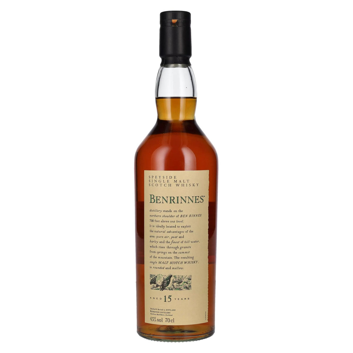 Benrinnes 15 Years Old FLORA &amp; FAUNA Speyside Single Malt 2021 43% vol. 0,7 l