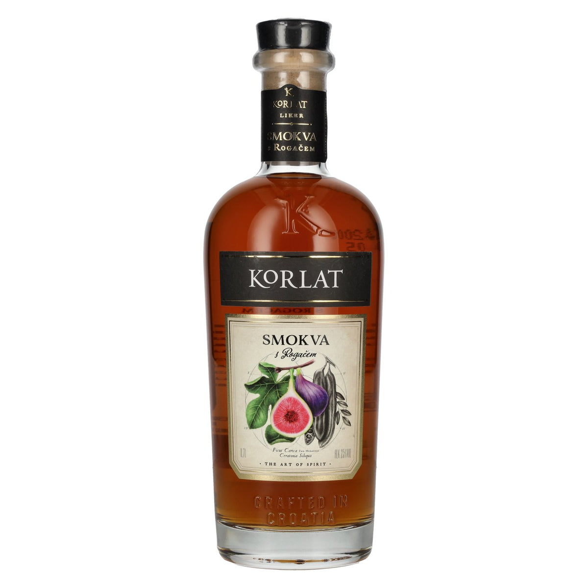 Korlat SMOKVA s Rogačem Feigenliklör 25% Vol. 0,7l