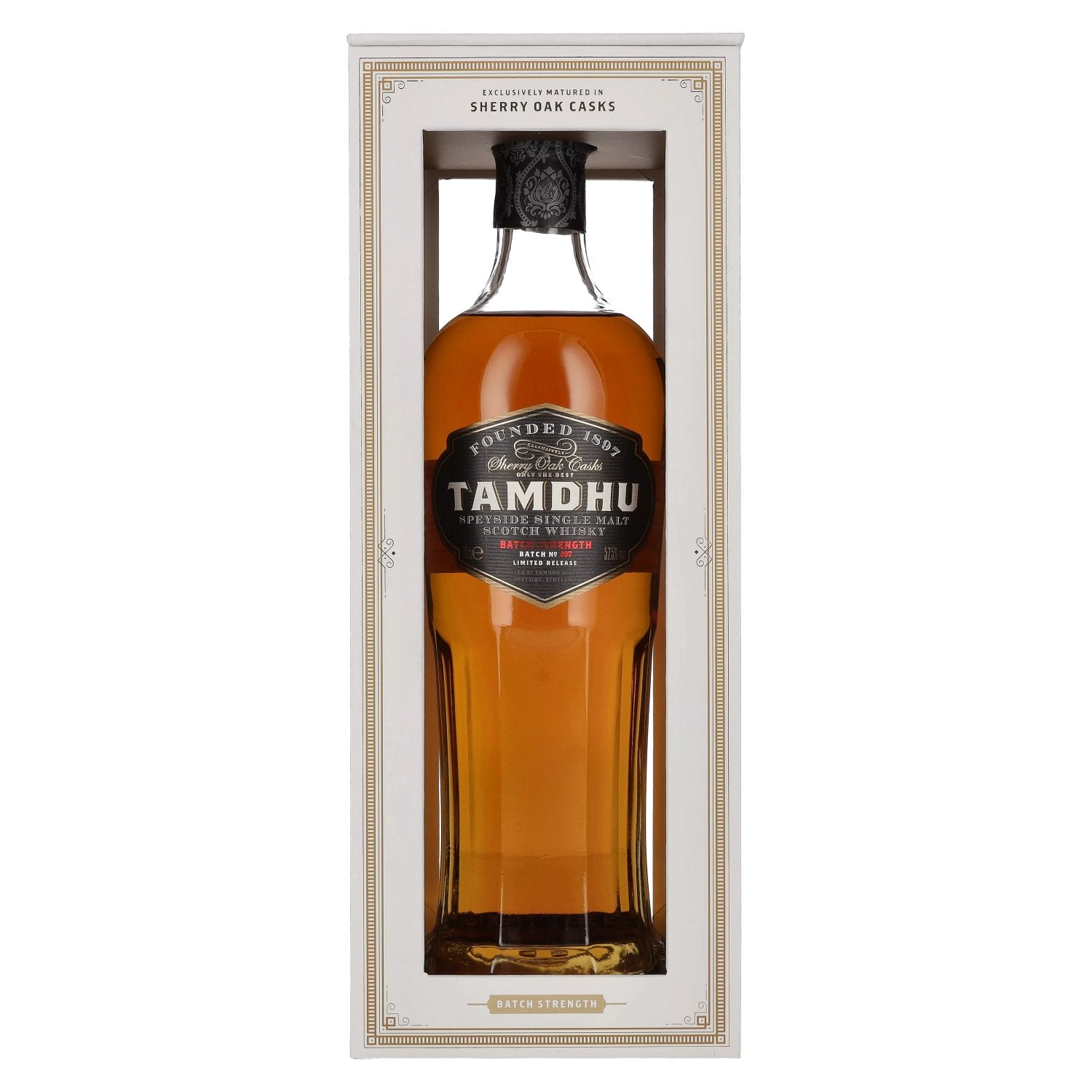Tamdhu BATCH STRENGTH Speyside Single Malt No. 007 57,5% Vol. 0,7l in geschenkverpakking