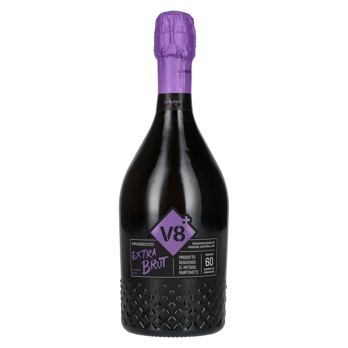 V8+ BRUNO Prosecco Extra Brut Millesimato DOC 2023 11% ABV 0.75 l