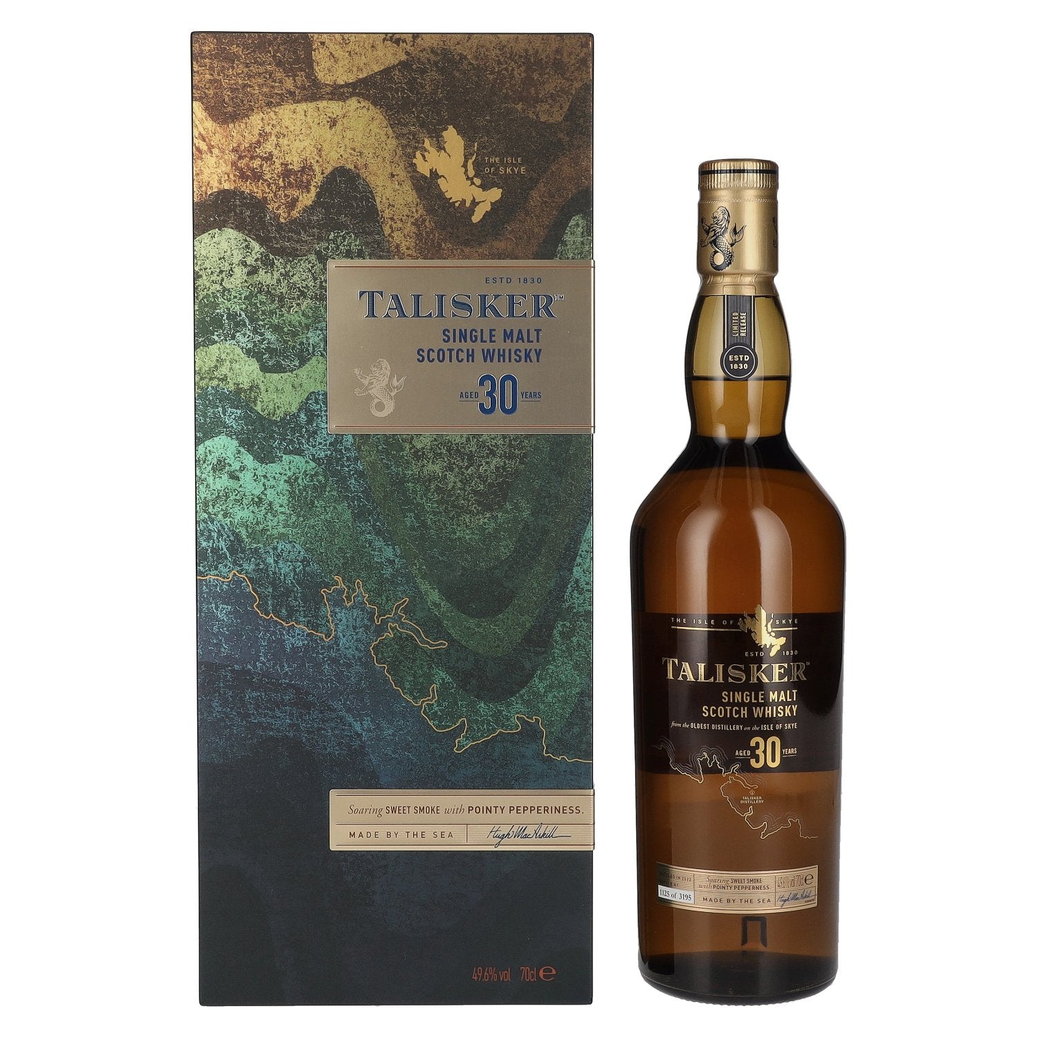 Talisker 30 Years Old Single Malt Scotch Whisky Limited Release 49,6% Vol. 0,7l in Geschenkbox