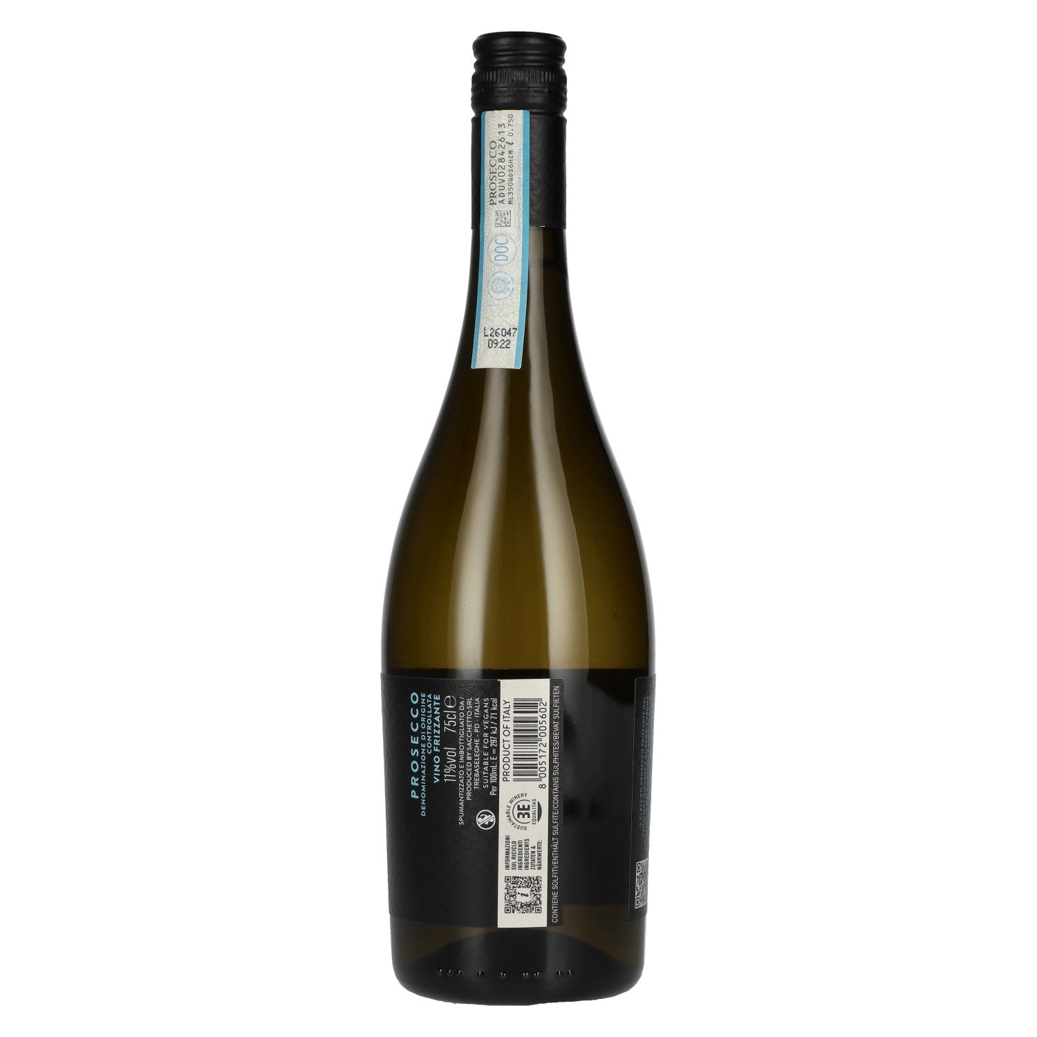 Sacchetto Prosecco Vino Frizzante DOC 11% vol. 0,75 l