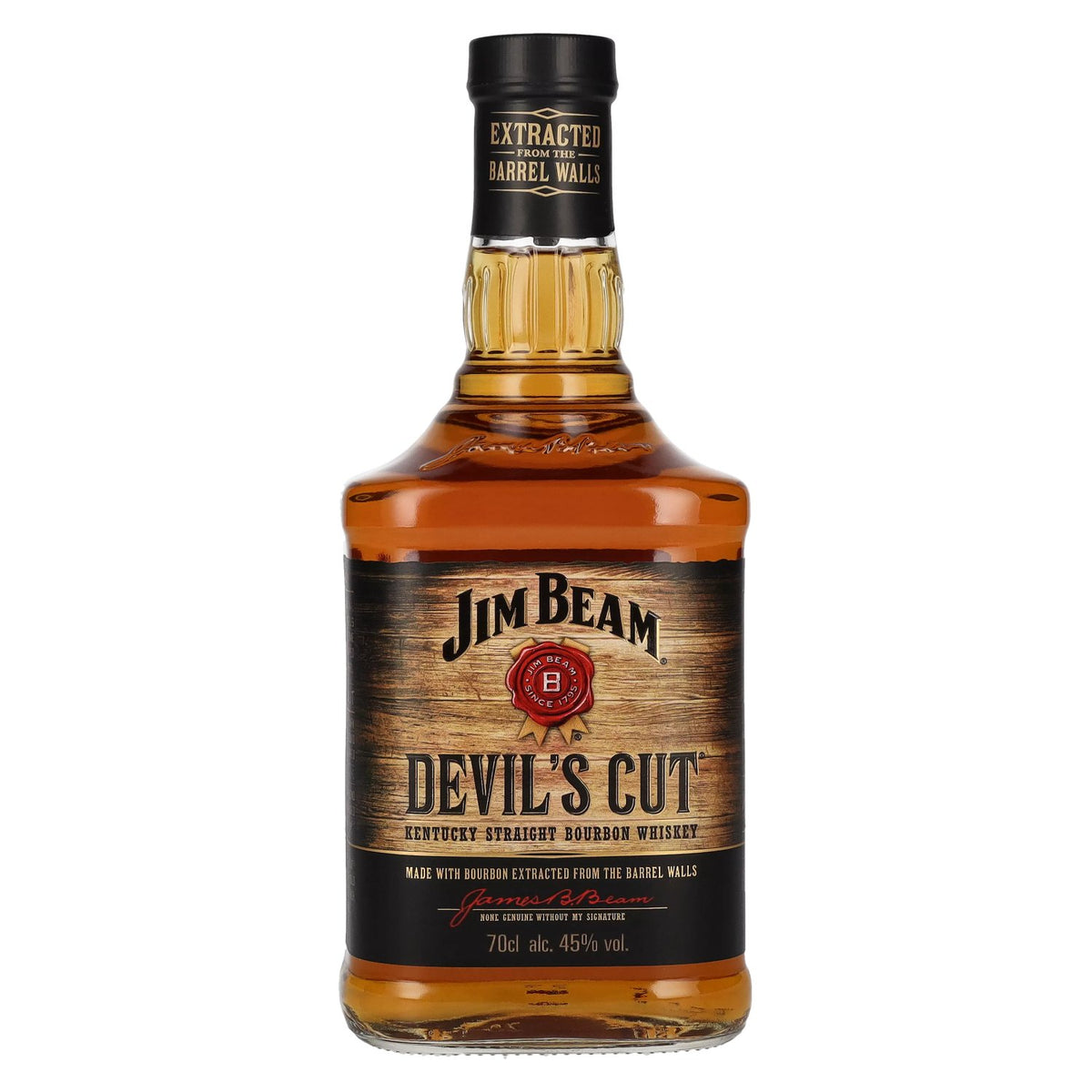 Jim Beam Devil's Cut Kentucky Straight Bourbon Whisky 45% ABV 0.7l