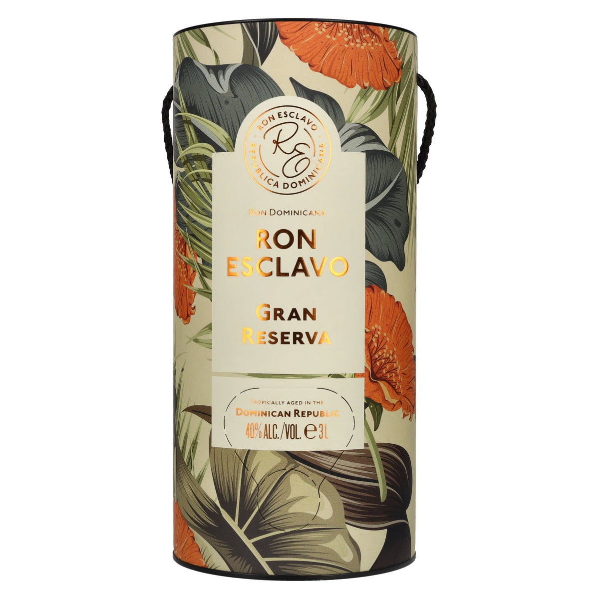 Ron Esclavo GRAN RESERVA Ron Dominicana Sac 40 % vol. 3 l PET