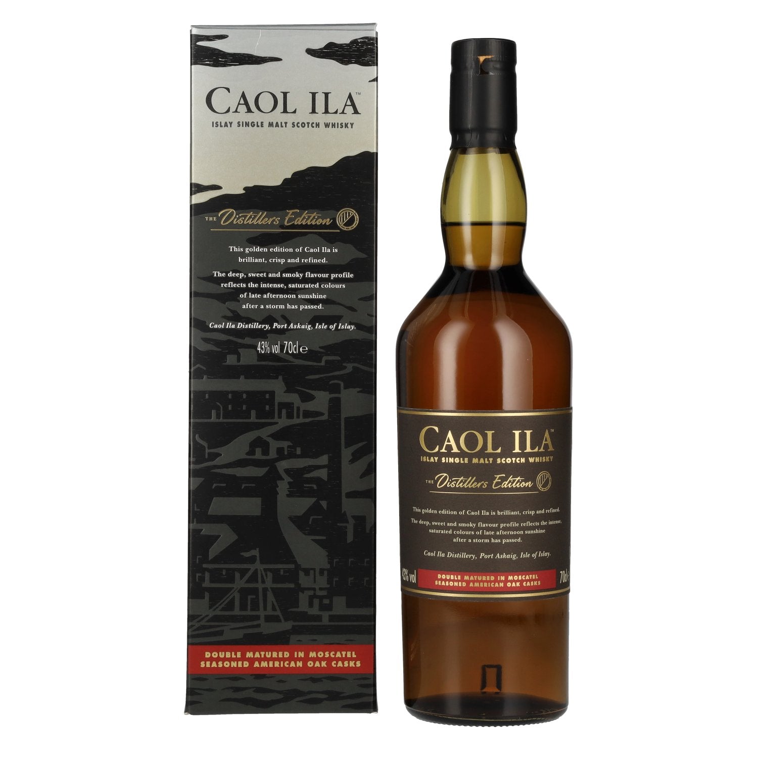 Caol Ila The Distillers Edition Double Matured 43% Vol. 0,7l in Geschenkbox