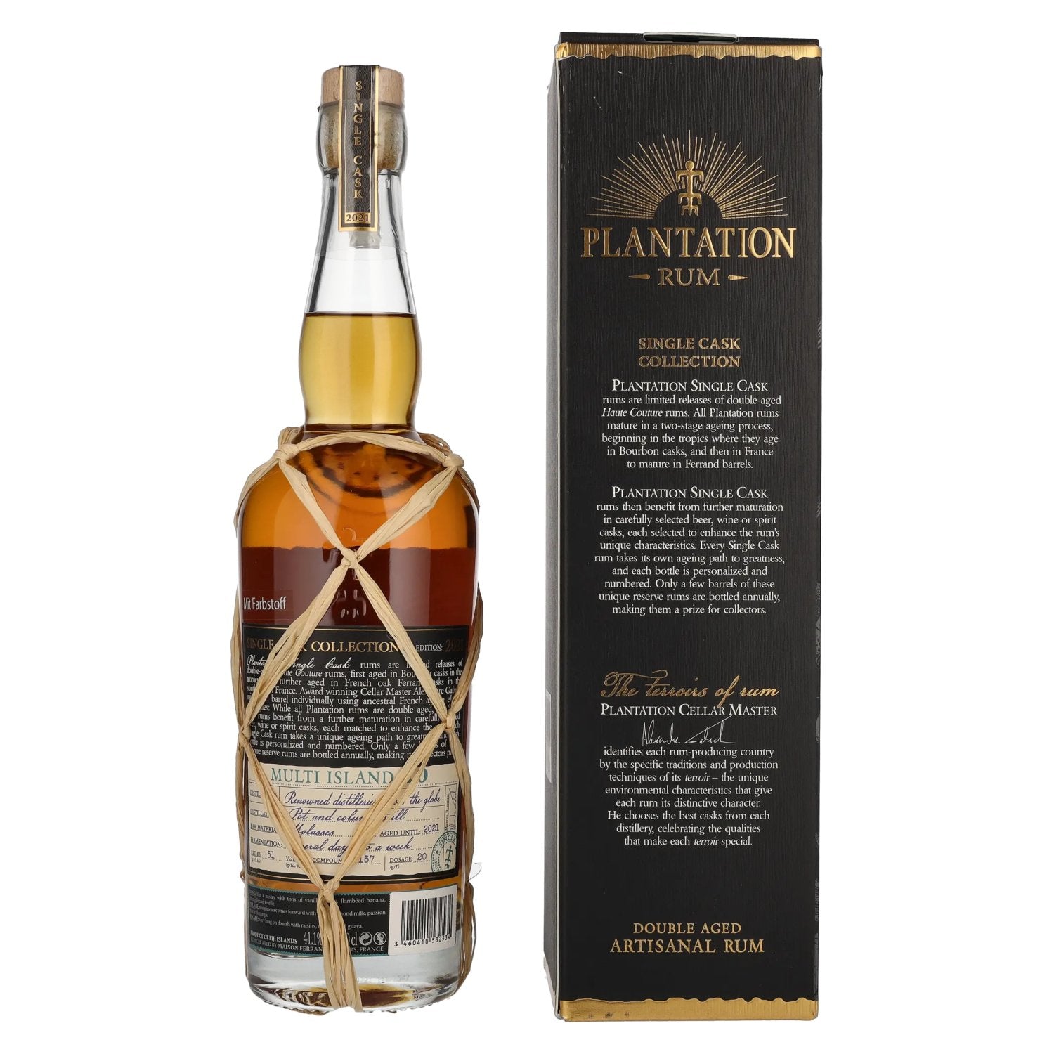 Plantation Rum MULTI-ISLAND XO Pineau des Charentes Maturation Edition 2021 41,1% Vol. 0,7l in Geschenkbox