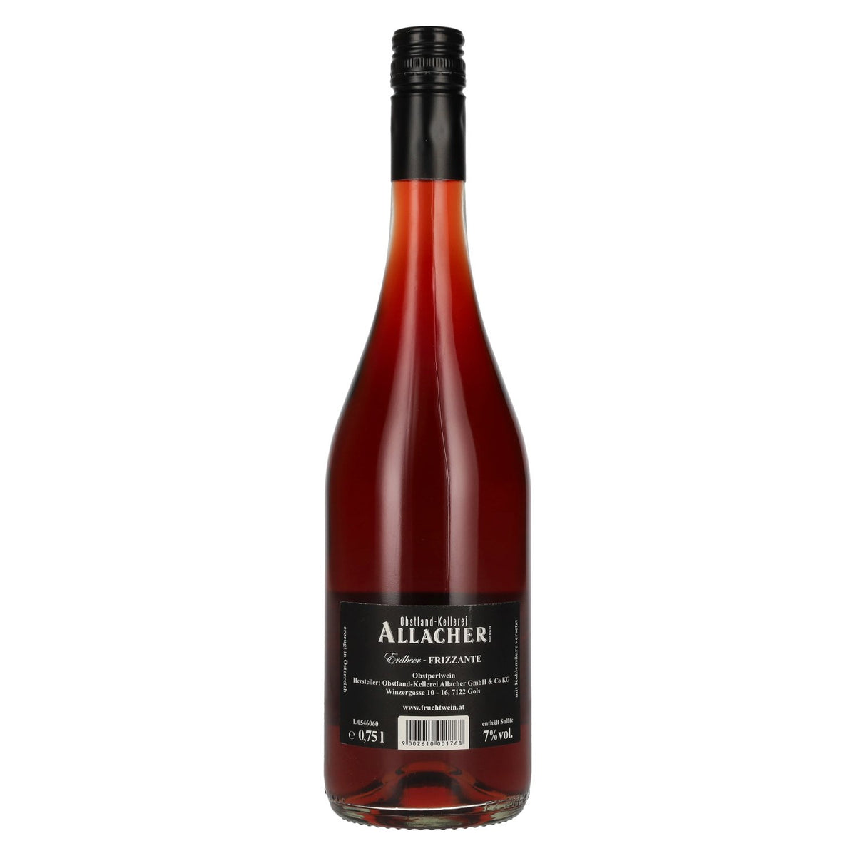 Allacher Strawberry Frizzante 7% Vol. 0,75l