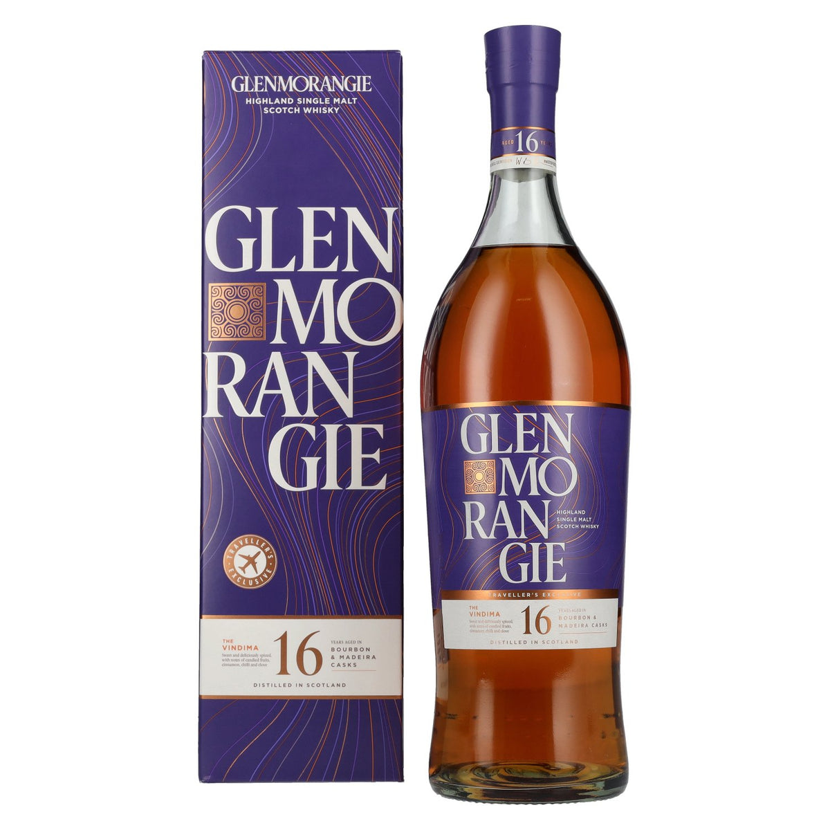 Glenmorangie 16 Years Old THE VINDIMA Highland Single Malt Scotch Whisky 43% vol. 1 litre in a gift box