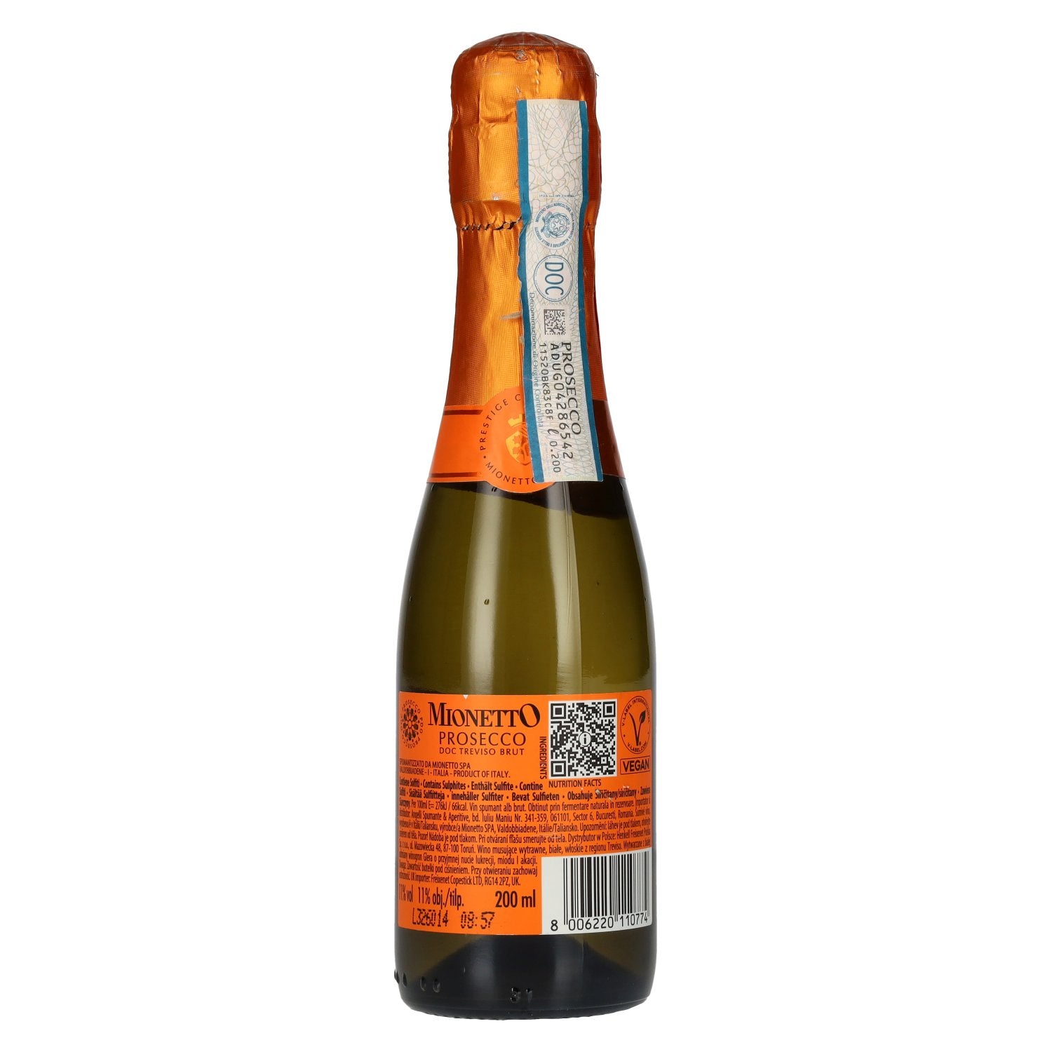 Mionetto Prosecco Treviso Brut DOC 11% Vol. 0,2l