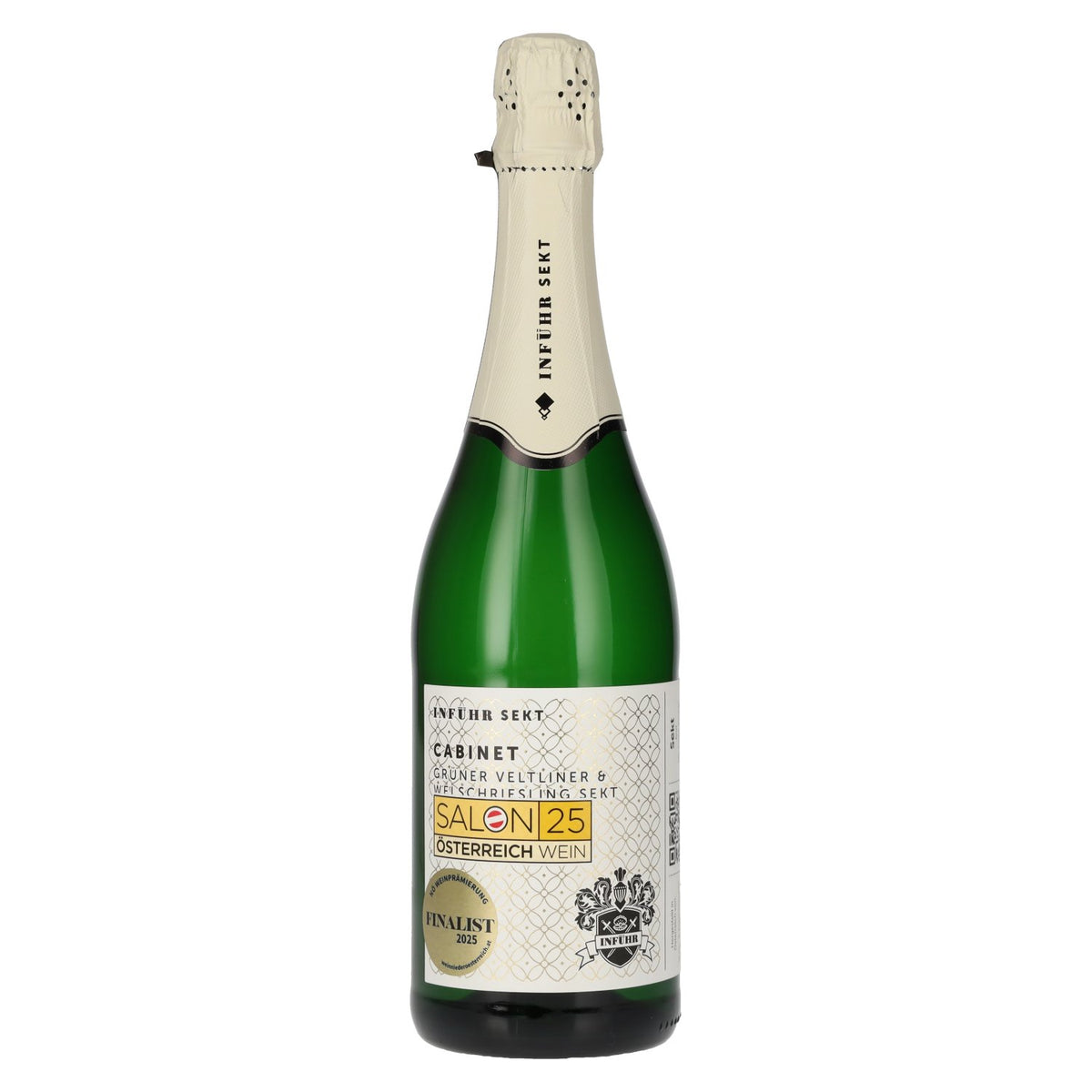 Introductory Sparkling Wine Cabinet: Grüner Veltliner &amp; Welschriesling Brut, 12.5% ABV, 0.75l