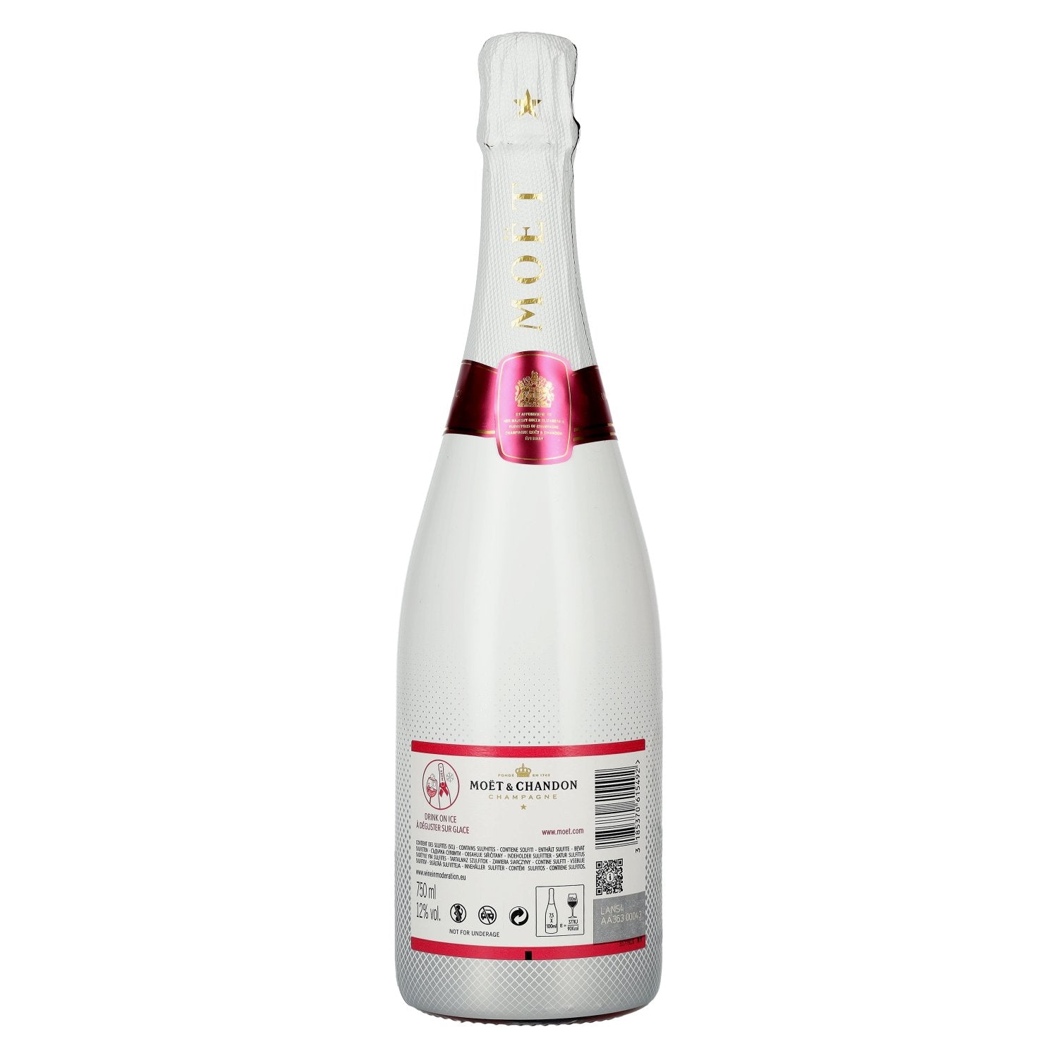 Moët & Chandon Champagne ICE IMPÉRIAL ROSÉ Demi-Sec 12% Vol. 0,75l