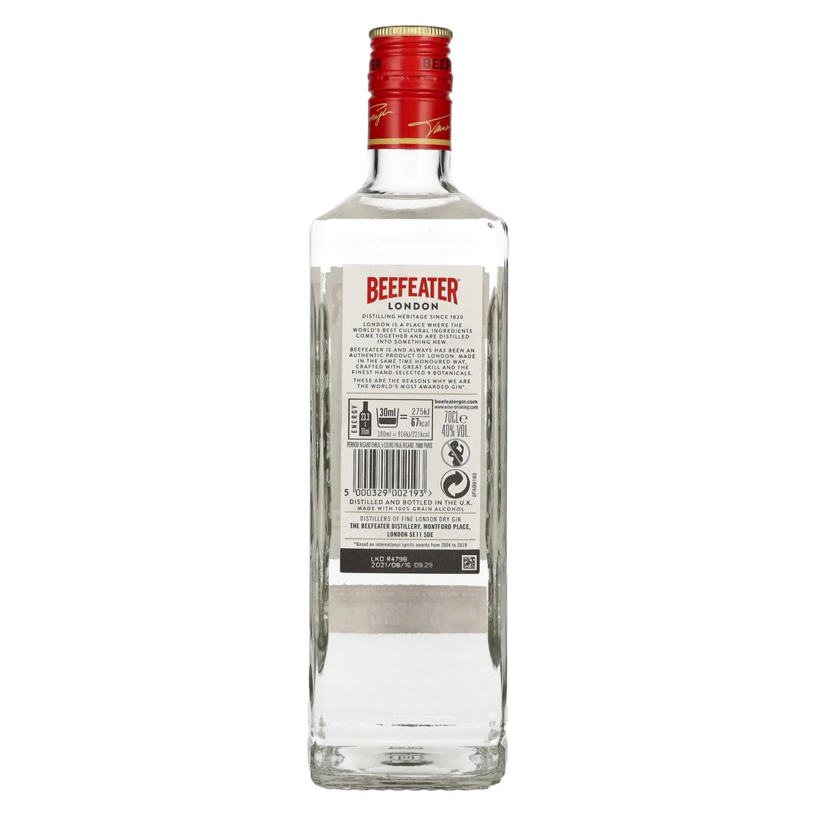 Beefeater London Dry Gin 40 % vol. 0,7 l