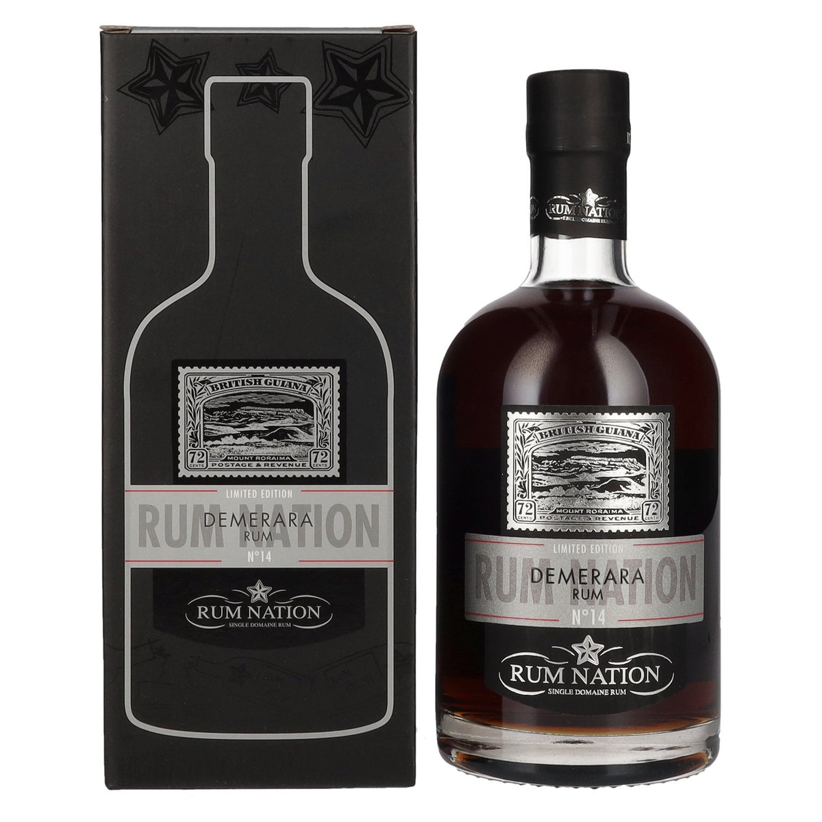 Rum Nation Demerara No. 14 Limited Edition 40% Vol. 0,7l in Geschenkbox