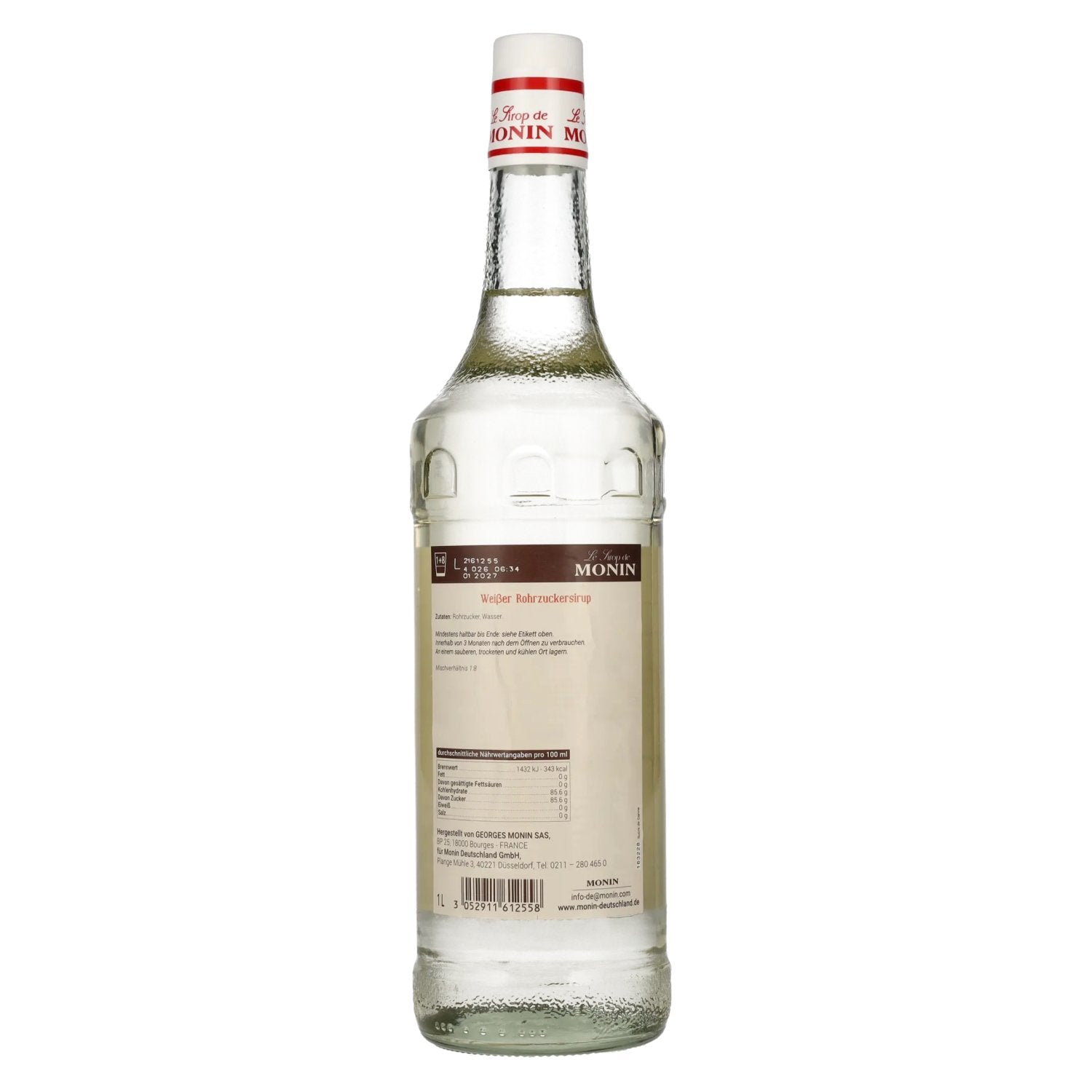 Le Sirop de Monin TUBE SUGAR 1l