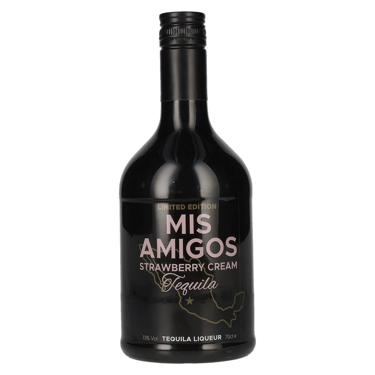 Mis Amigos Strawberry Cream Tequila Limited Edition 15% ABV 0.7l