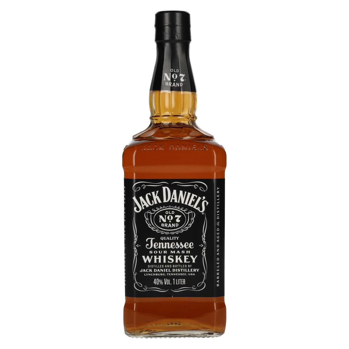Jack Daniel's Tennessee Whiskey 40% ABV 1 litre