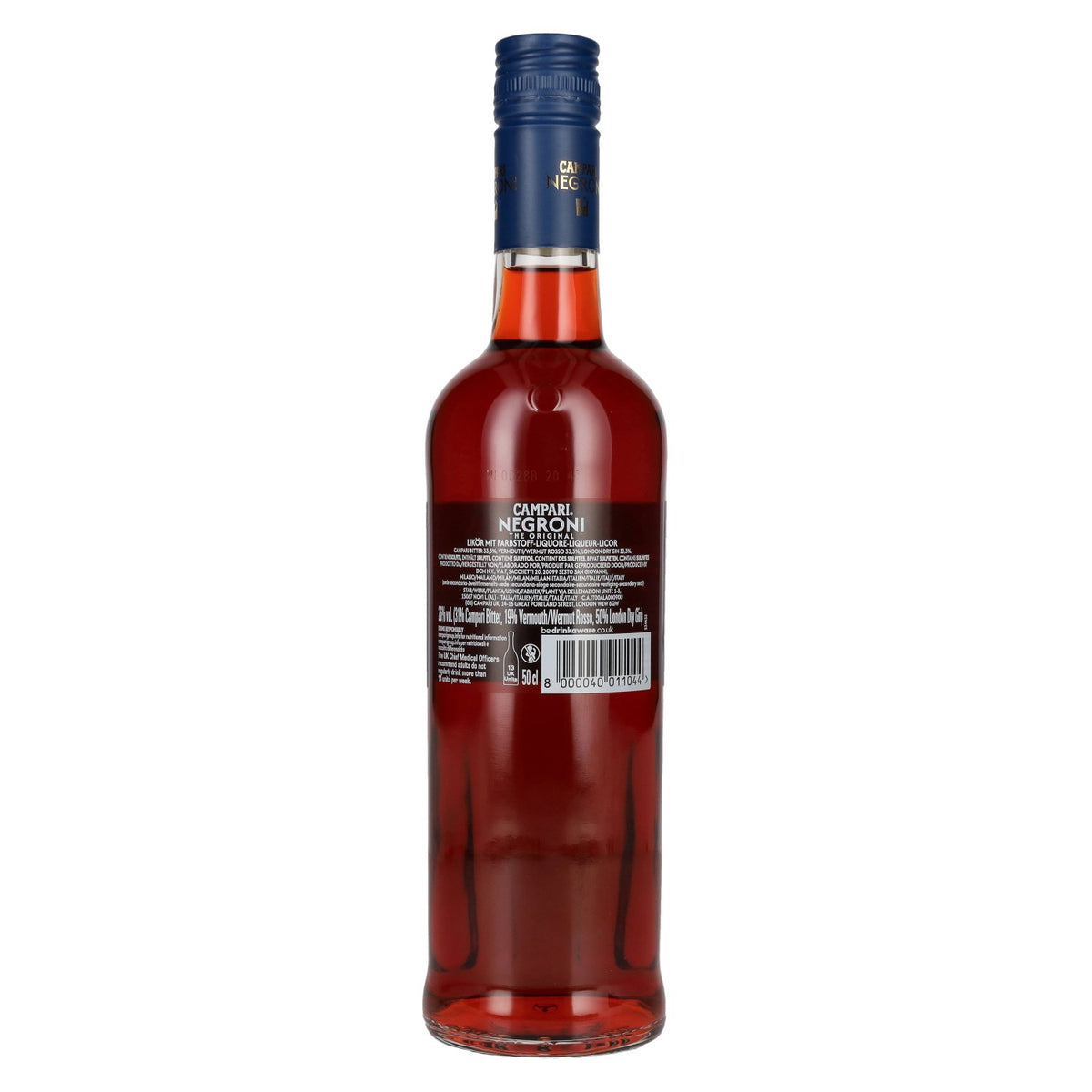 Campari NEGRONI The Original, klaar om te serveren, 26% vol., 0,5 l