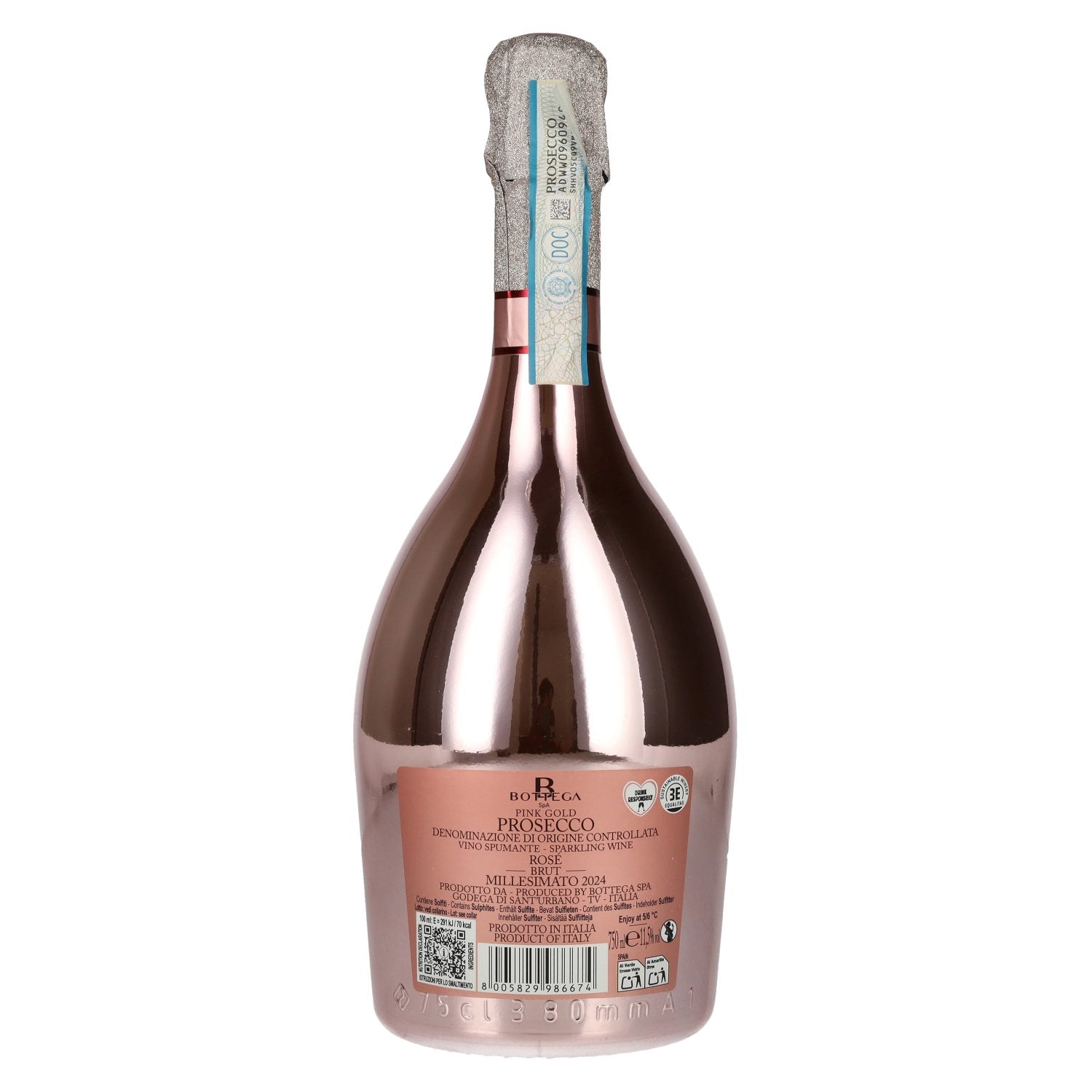 Bottega Pinkster GOUD Prosecco Rosé DOC 2024 11,5% Vol. 0,75l