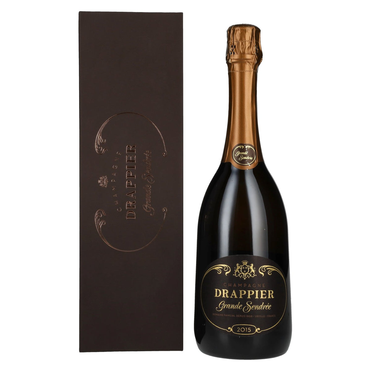 Champagne Drappier Grande Sendrée 2015 12% vol. 0,75 l in geschenkverpakking