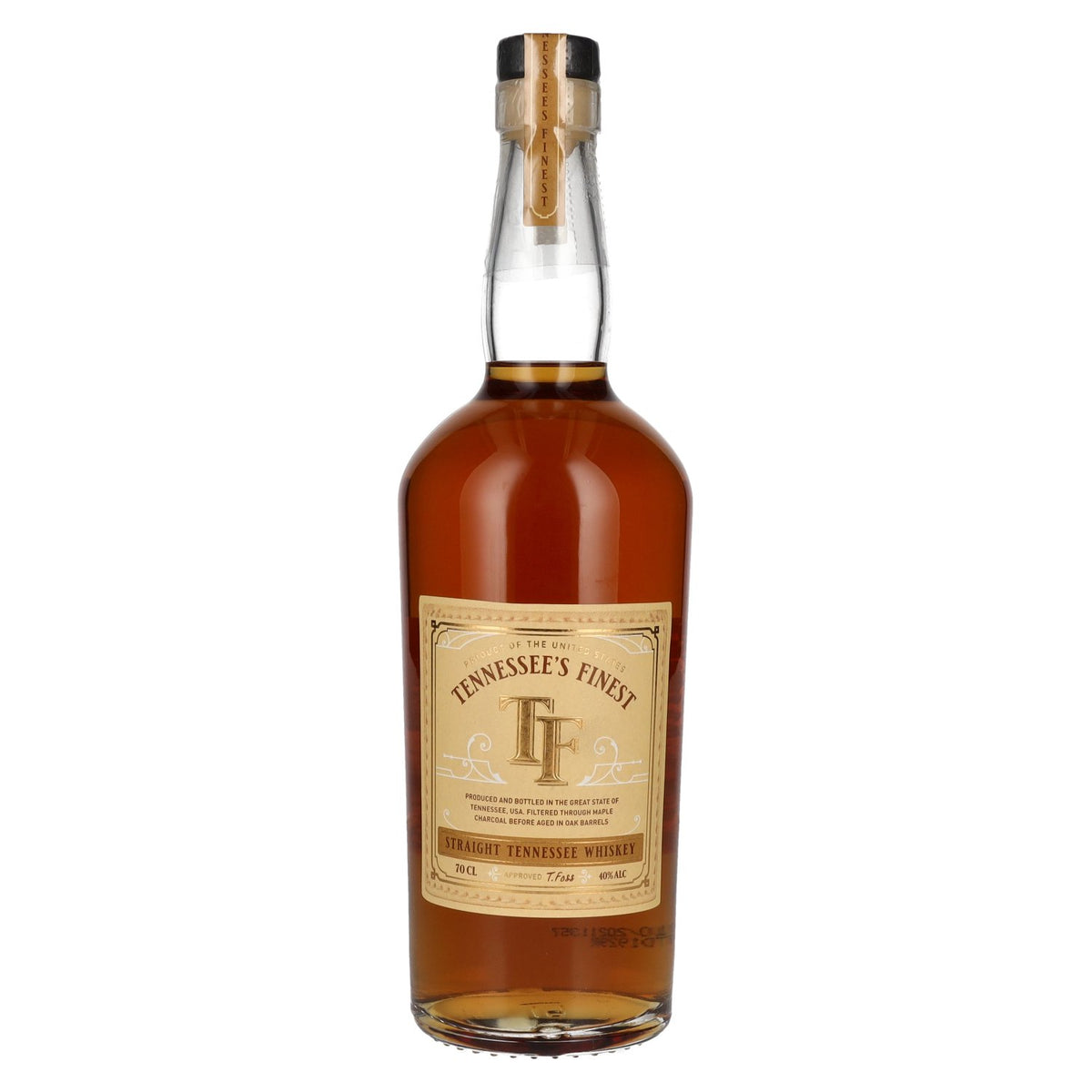 Tennessee's Finest Straight Tennessee Whiskey 40% ABV 0.7l