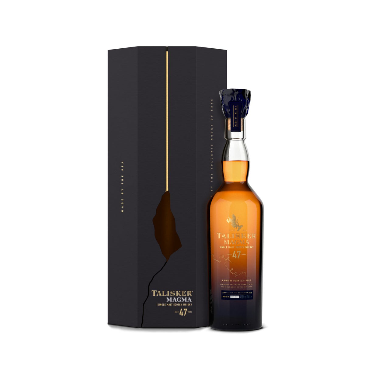 Talisker 47 Years Old MAGMA Single Malt Whisky 48.8% ABV 0.7 l in a gift box