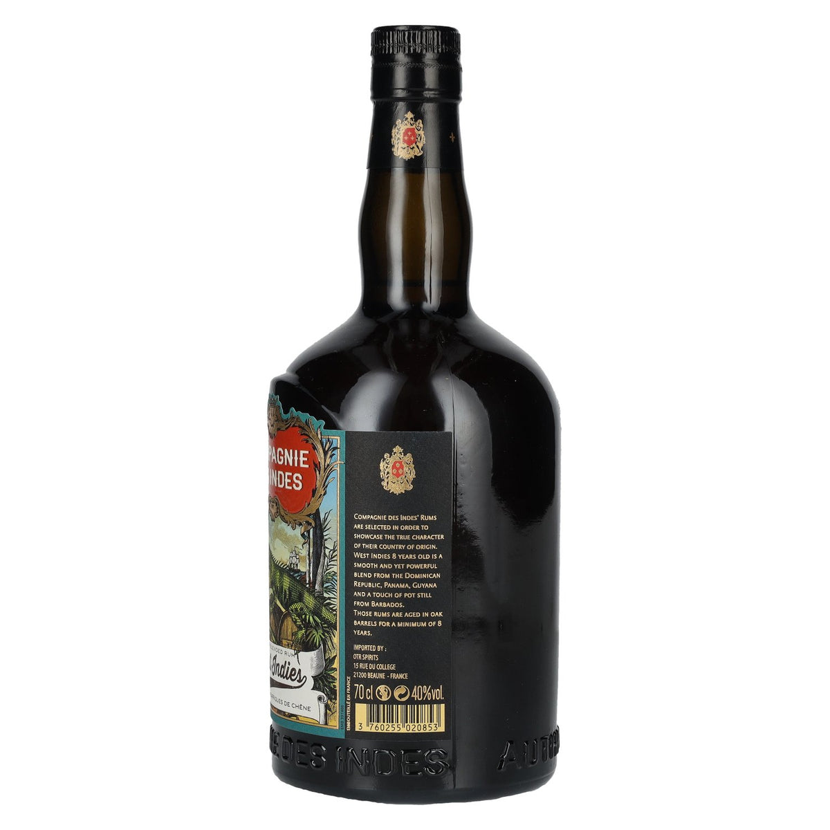 Compagnie des Indes WEST INDIES 8 Years Old Blended Rum 40% Vol. 0,7l
