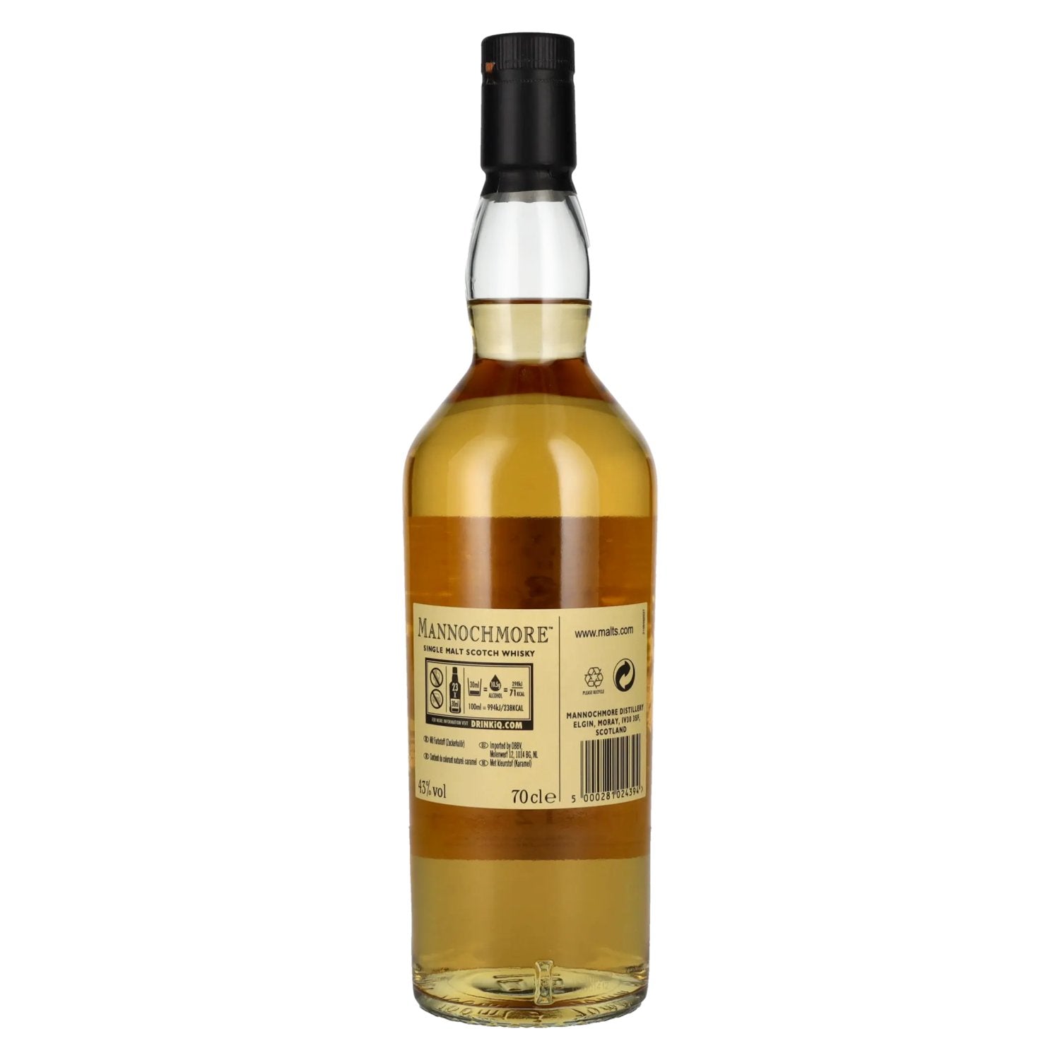 Mannochmore 12 Years Old Speyside Single Malt 43% Vol. 0,7l