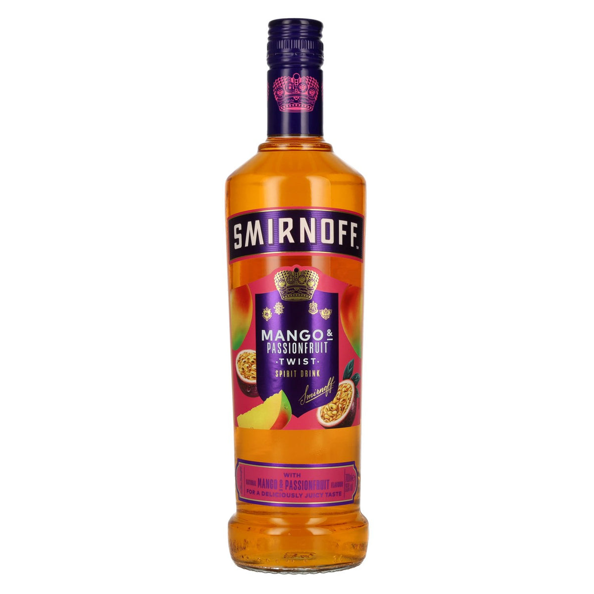 Smirnoff Vodka MANGO &amp; PASSIONFRUIT TWIST Spirit Drink 25% vol. 0,7 l