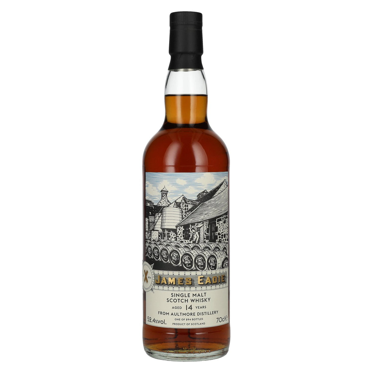 James Eadie Aultmore 14 Years Old Single Malt #306108 52.4% vol. 0.7 l