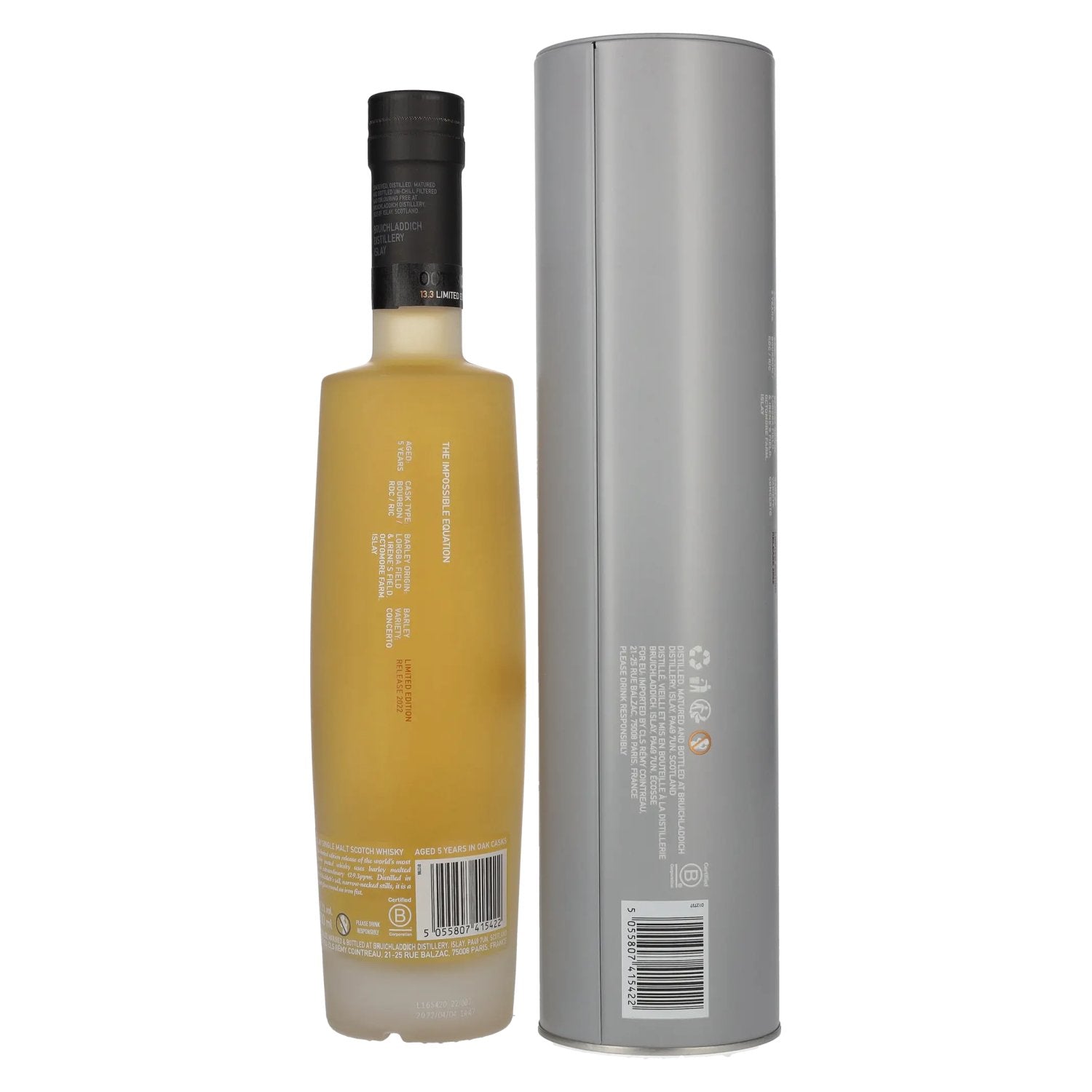 Octomore EDITION: 13,3 Super Heavily Peated Islay Barley 2022 61,1% Vol. 0,7l in Tinbox