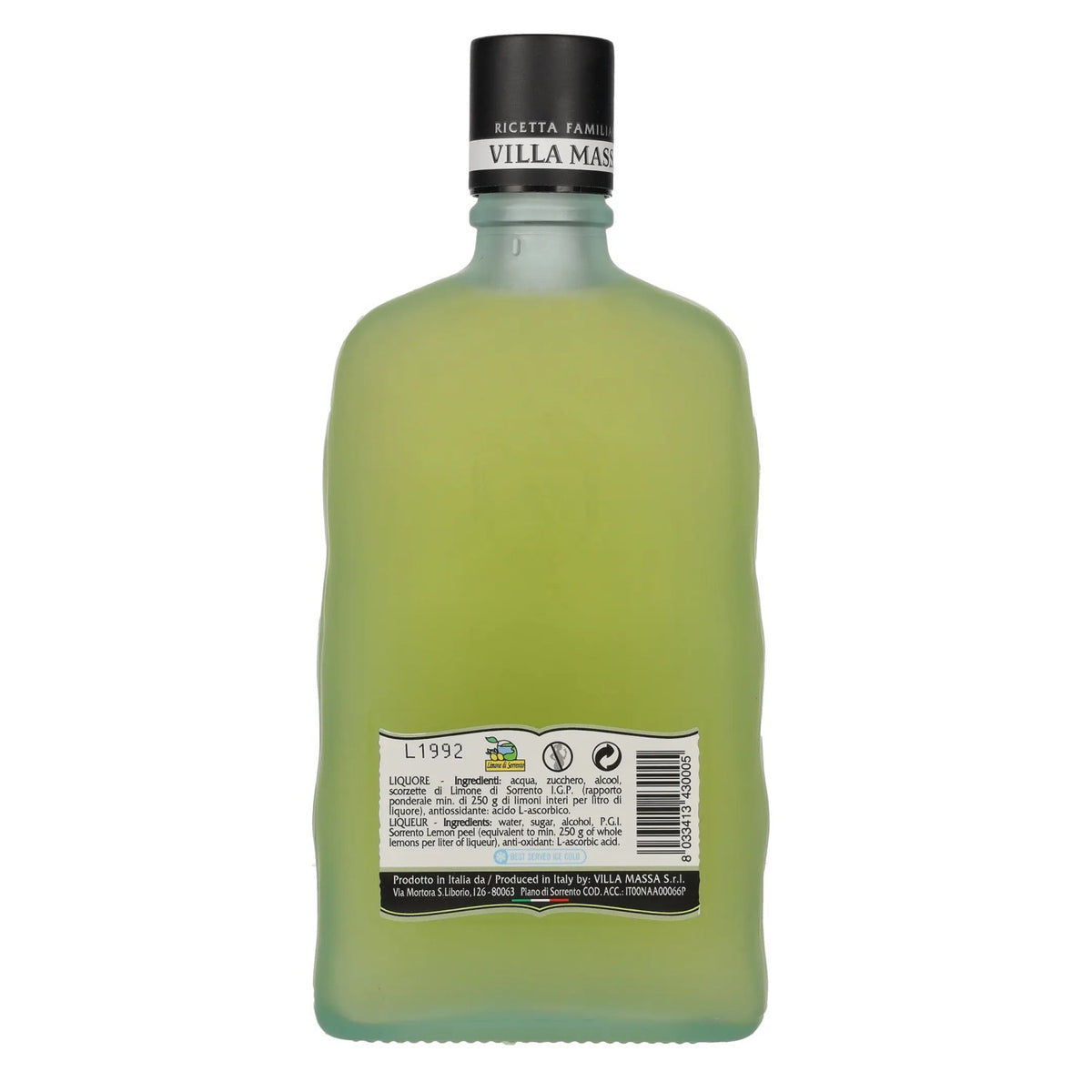 Villa Massa LIMONCELLO LIMONE DI SORRENTO 30 % vol. 0,5 l