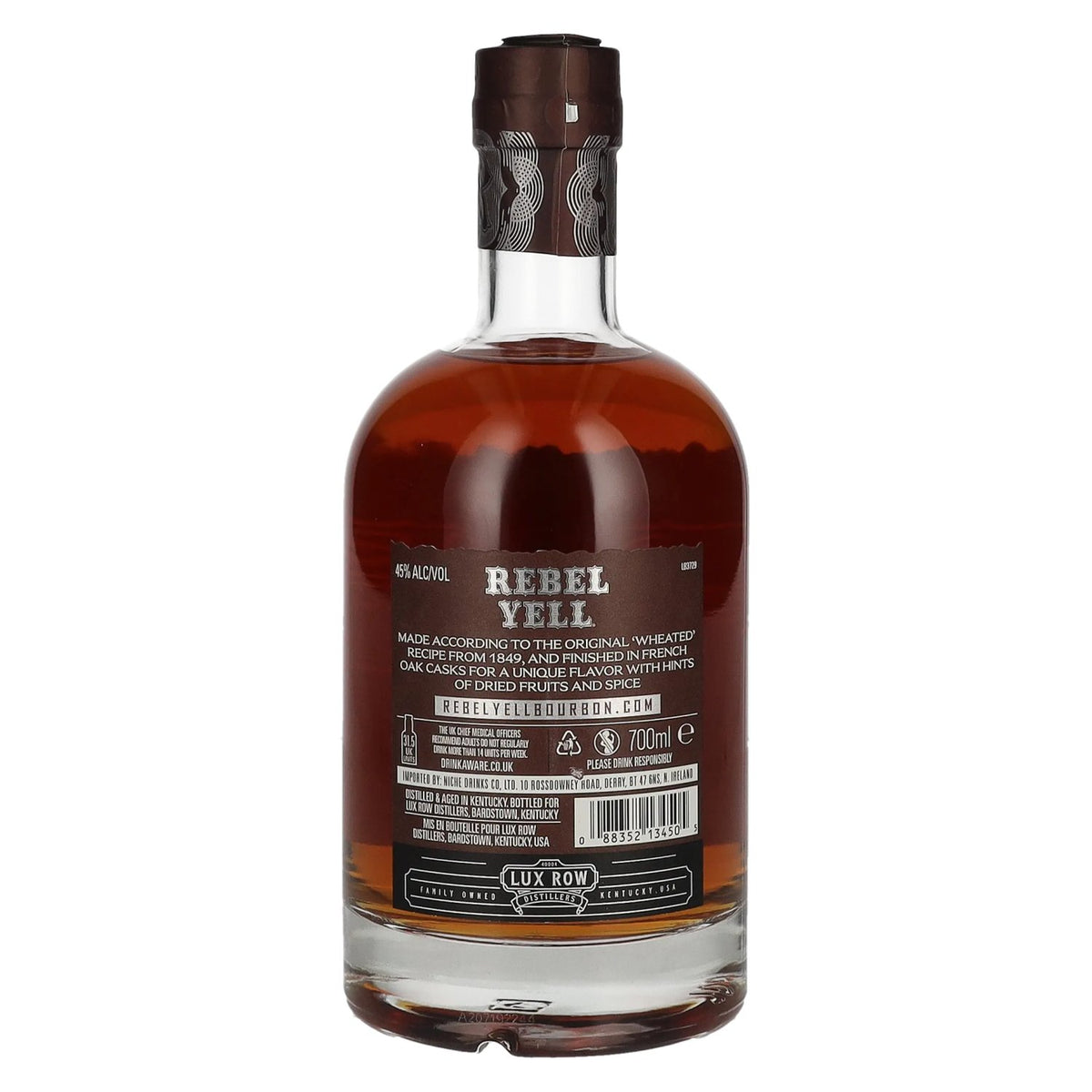 Rebel Yell Bourbon Whiskey French Oak Finish 45% Vol. 0,7l