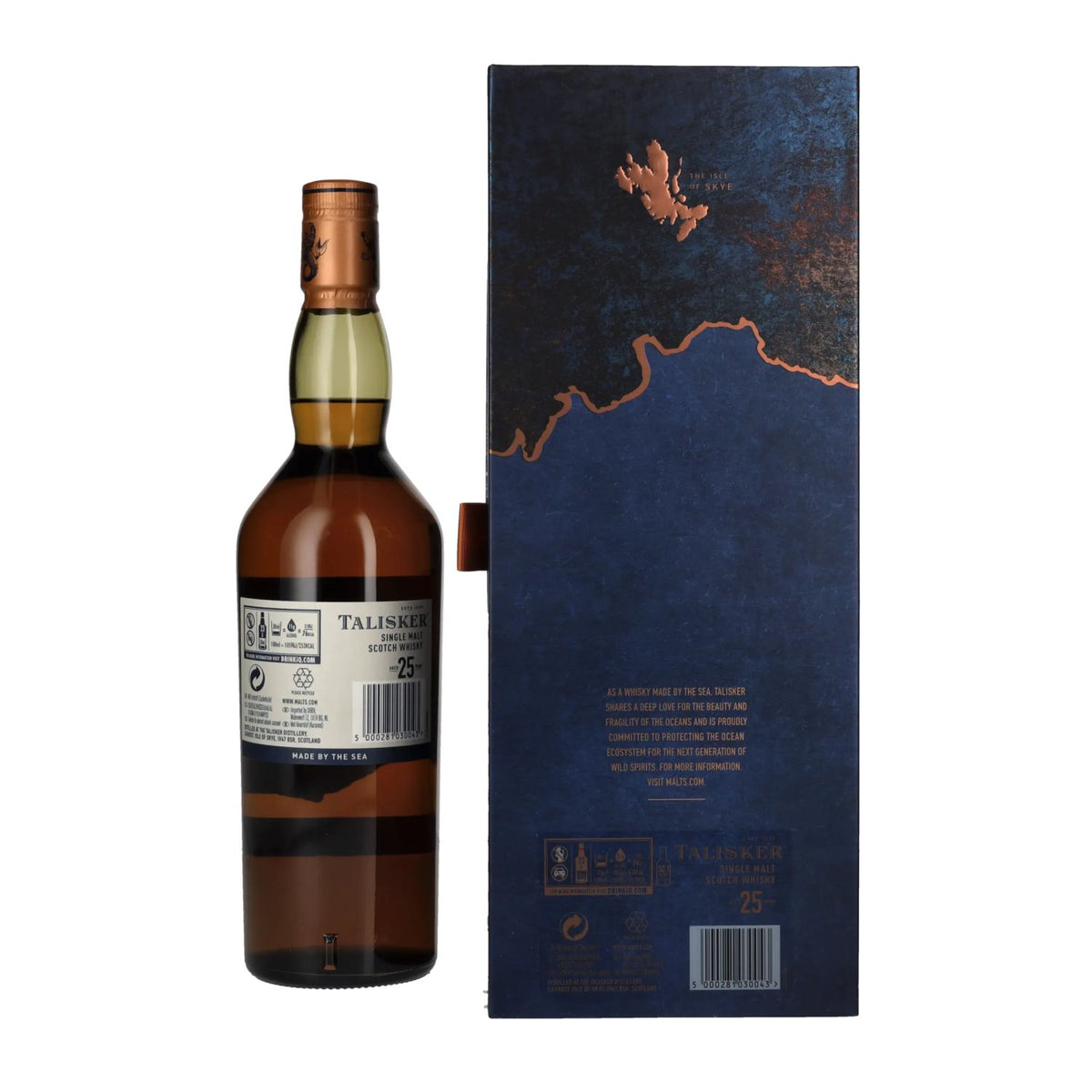 Talisker 25 Years Old Single Malt Whisky 45,8% Vol. 0,7l in Geschenkbox