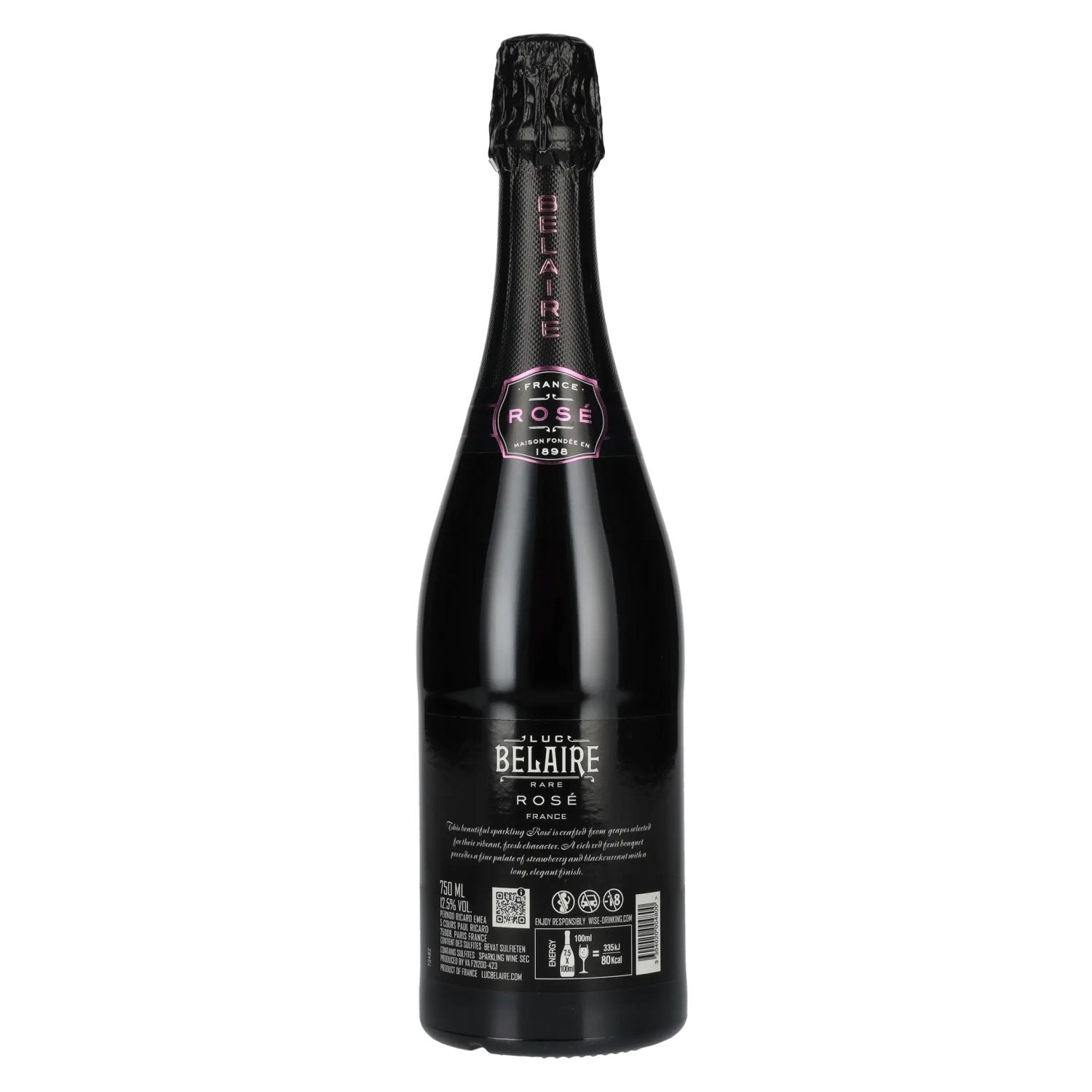Luc Belaire Rare Rosé Fantôme Edition 12,5% Vol. 0,75l with LED sticker