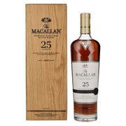 The Macallan 25 ans d'âge SHERRY OAK 2022, 43 % vol., 0,7 l, dans un coffret en bois