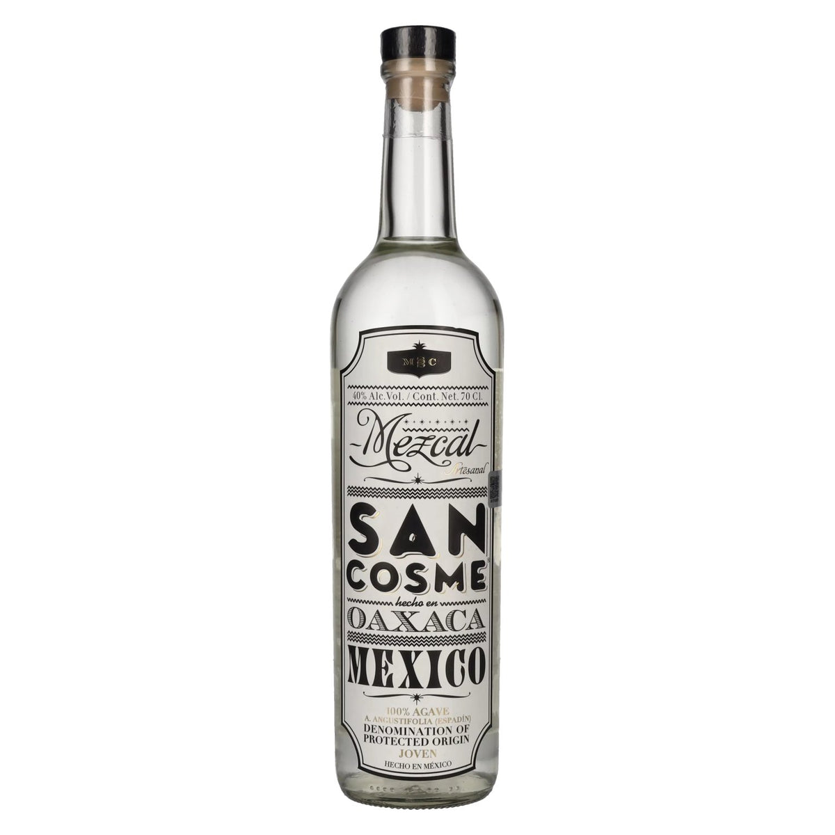 San Cosme Oaxaca Mexico Mezcal Joven 100% Agave 40% Vol. 0,7l