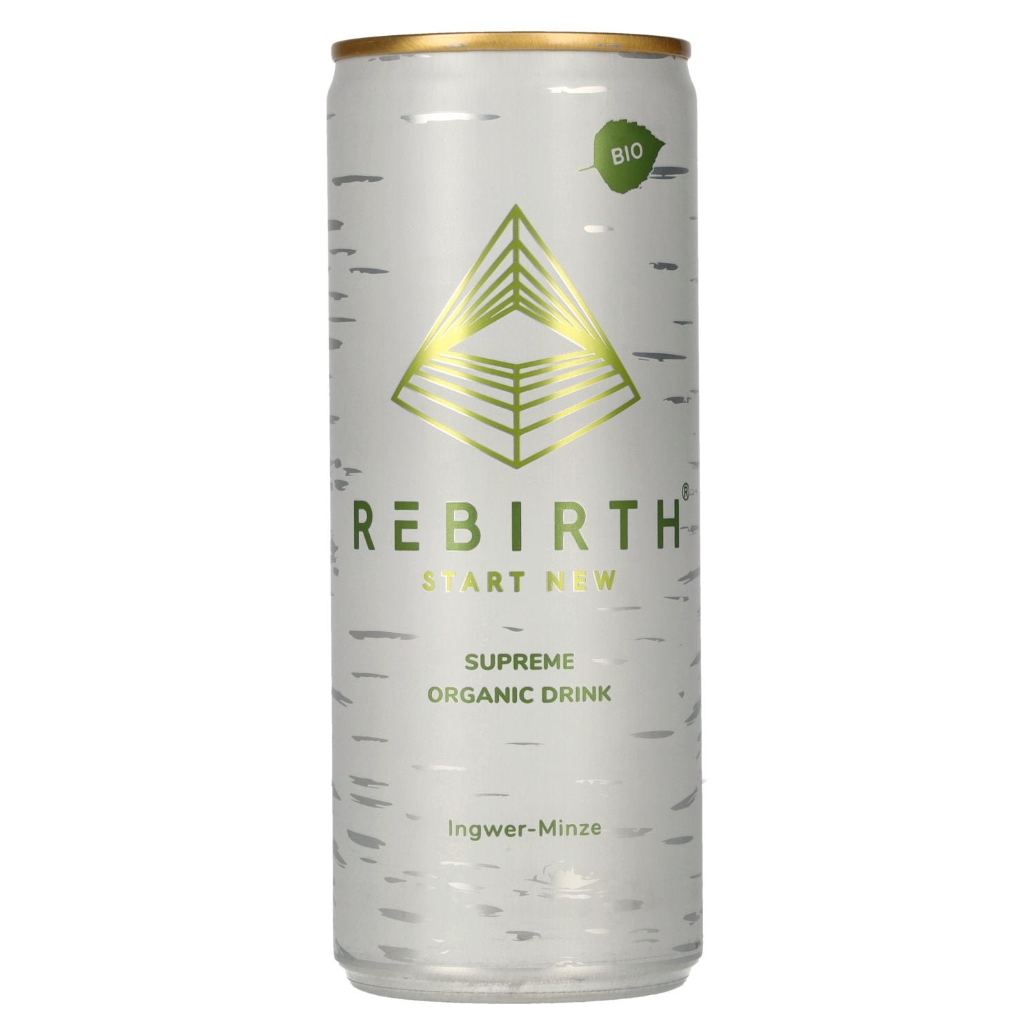 REBIRTH Supreme Biologische Drink Gember-Munt 24x0,25l blikjes met statiegeld