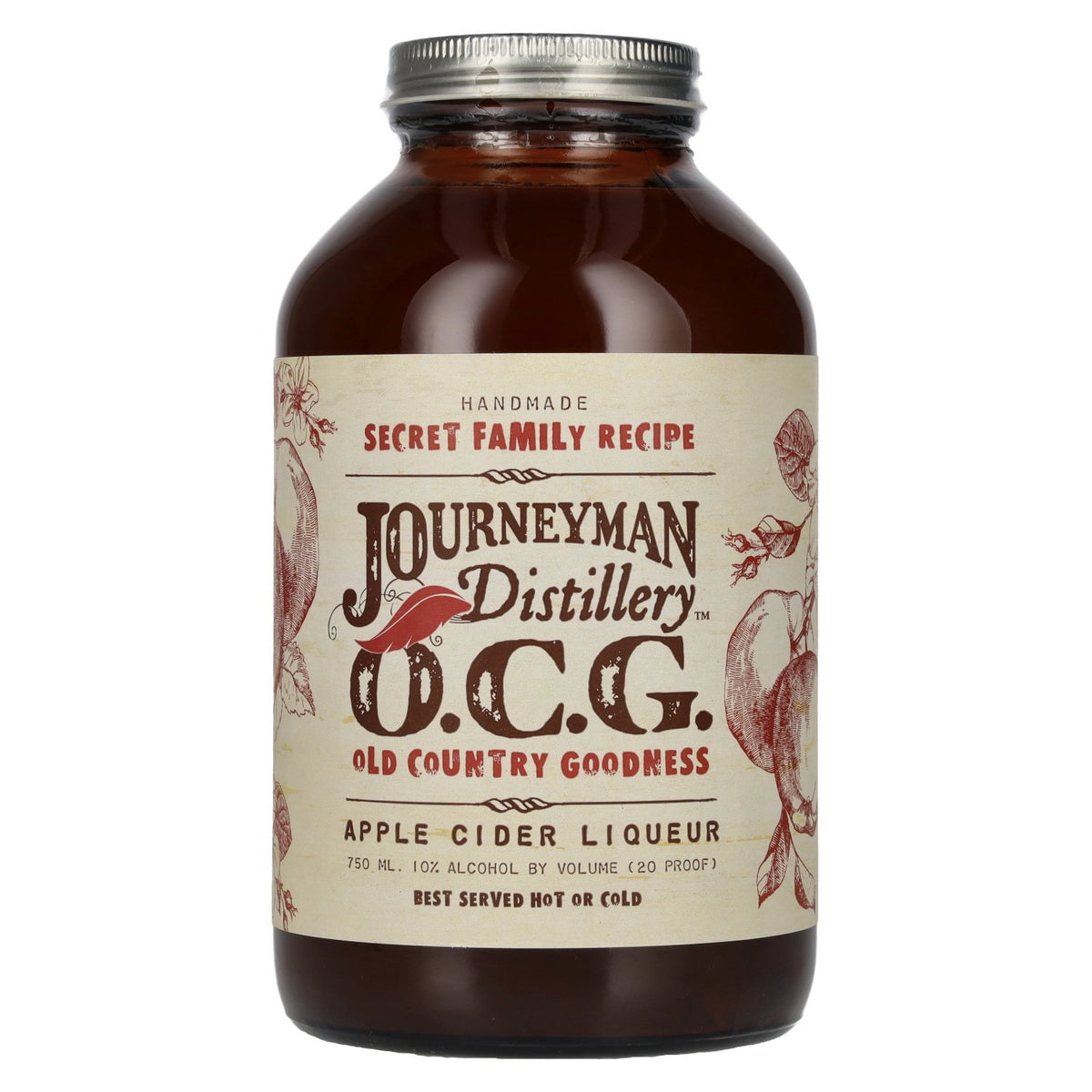 Journeyman Distillery O.C.G. Apple Cider Liqueur 10% ABV 0.75 l
