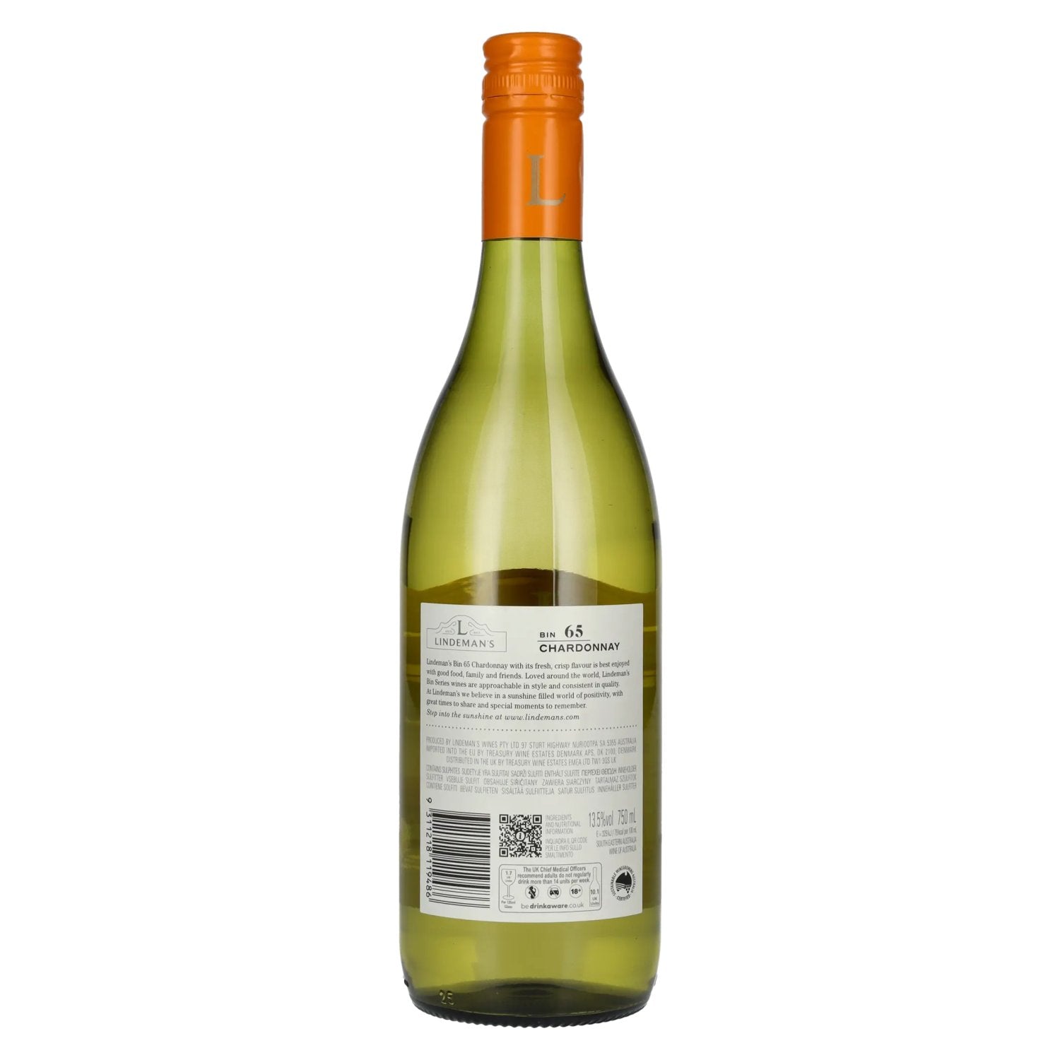 Lindeman's BIN 65 Chardonnay 2024 13,5% Vol. 0,75l