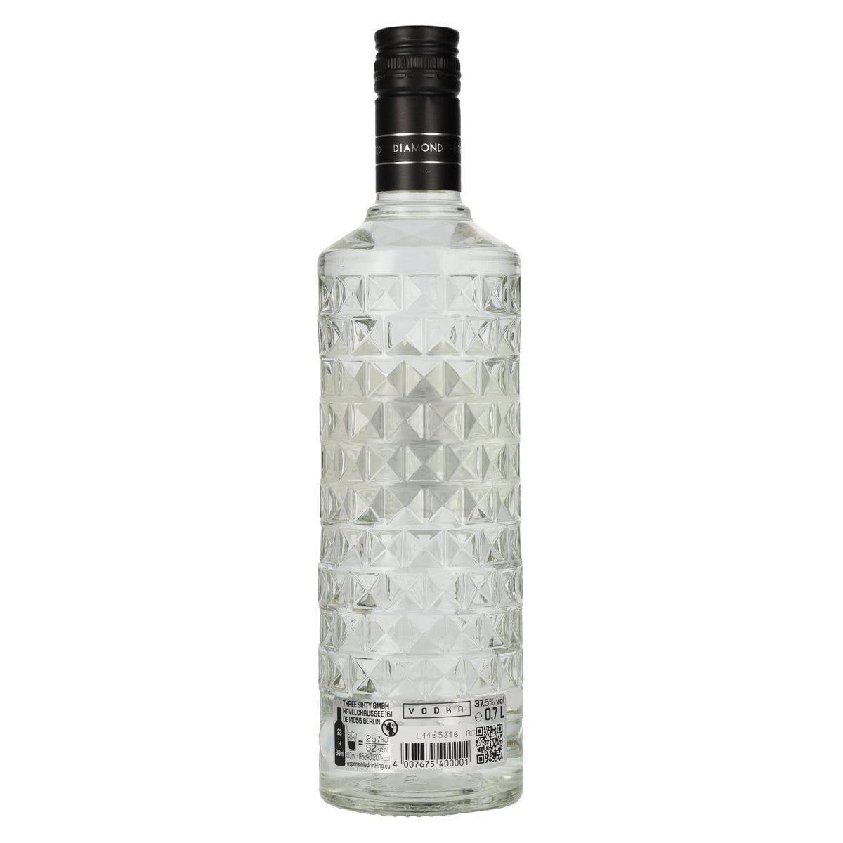 Vodka Three Sixty 37,5 % vol. 0,7 l