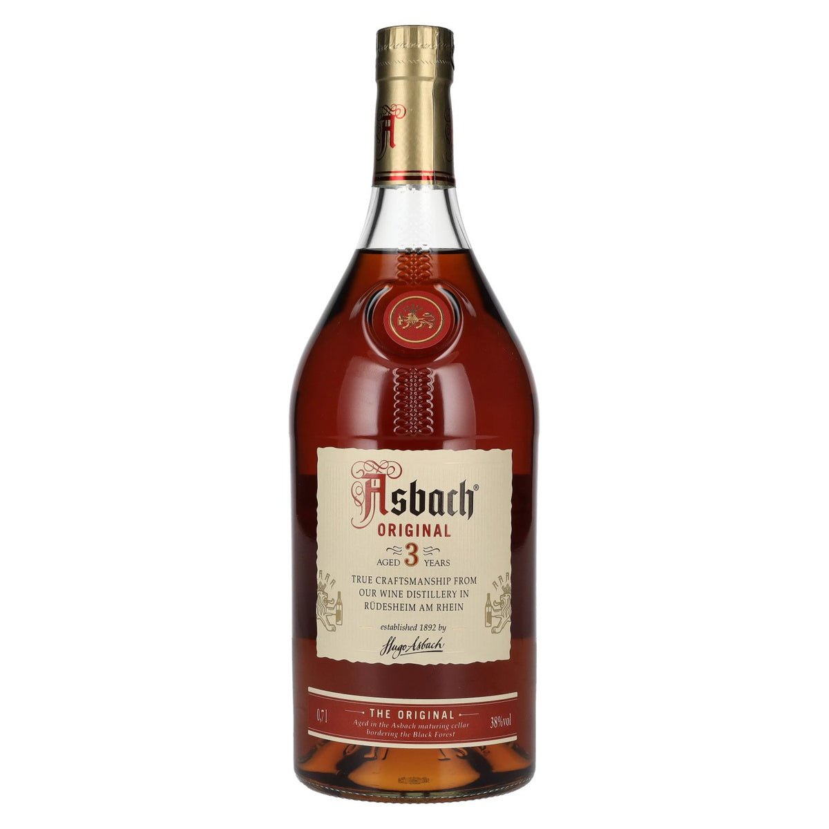 Asbach Original 3 jaar 38% vol. 0,7 l