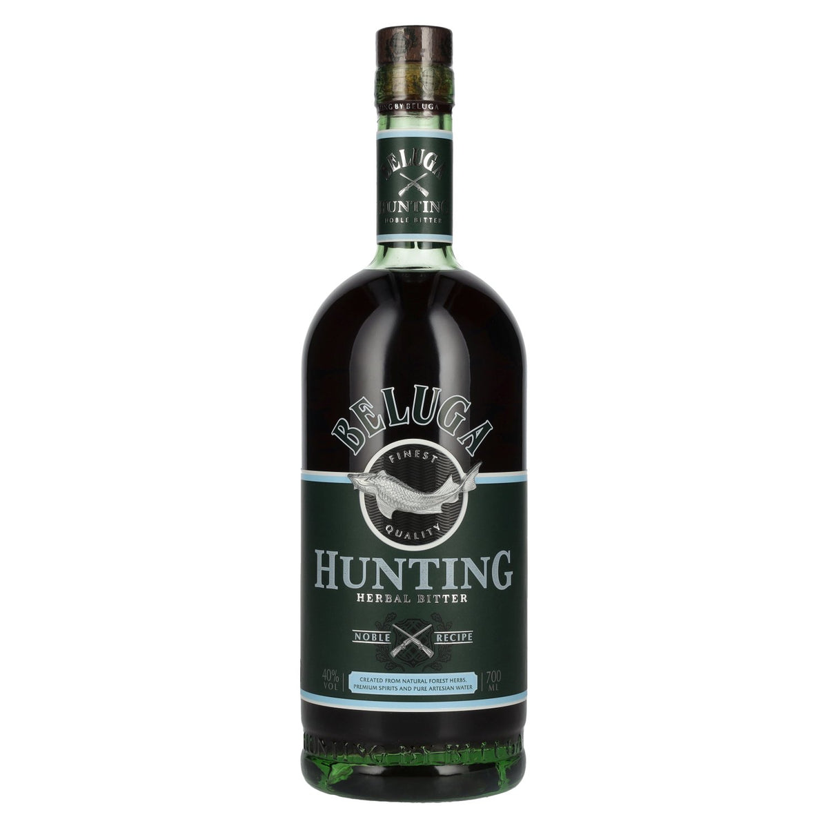 Beluga Hunting HERBAL Noble Bitter 40% vol. 0,7 l