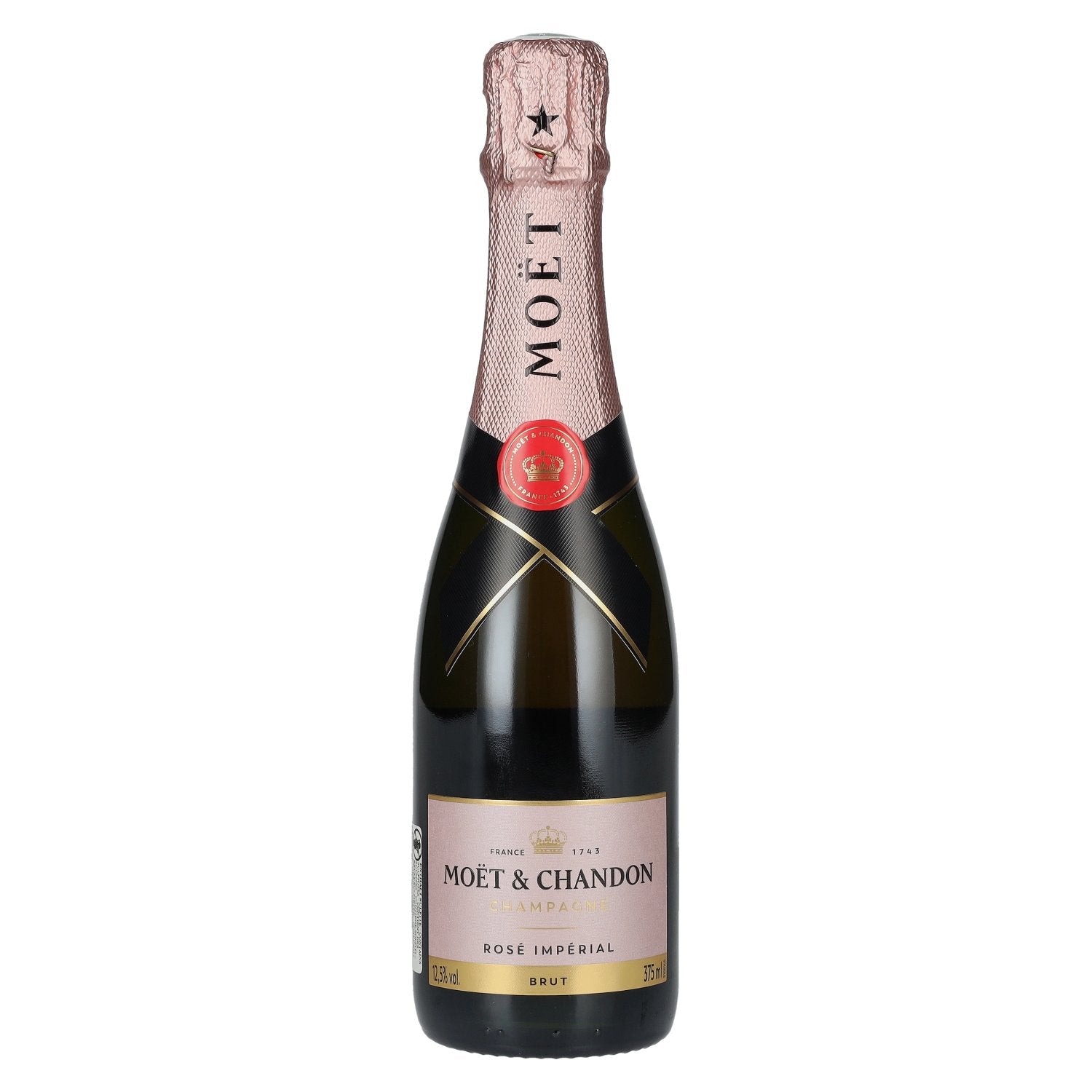 Moët &amp; Chandon Champagne ROSÉ IMPÉRIAL Brut 12,5% vol. 0,375l