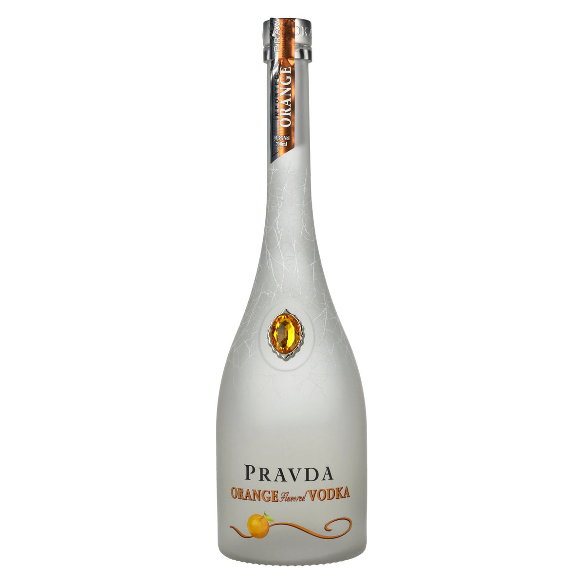 Pravda ORANGE gearomatiseerde wodka 37,5% vol. 0,7 l