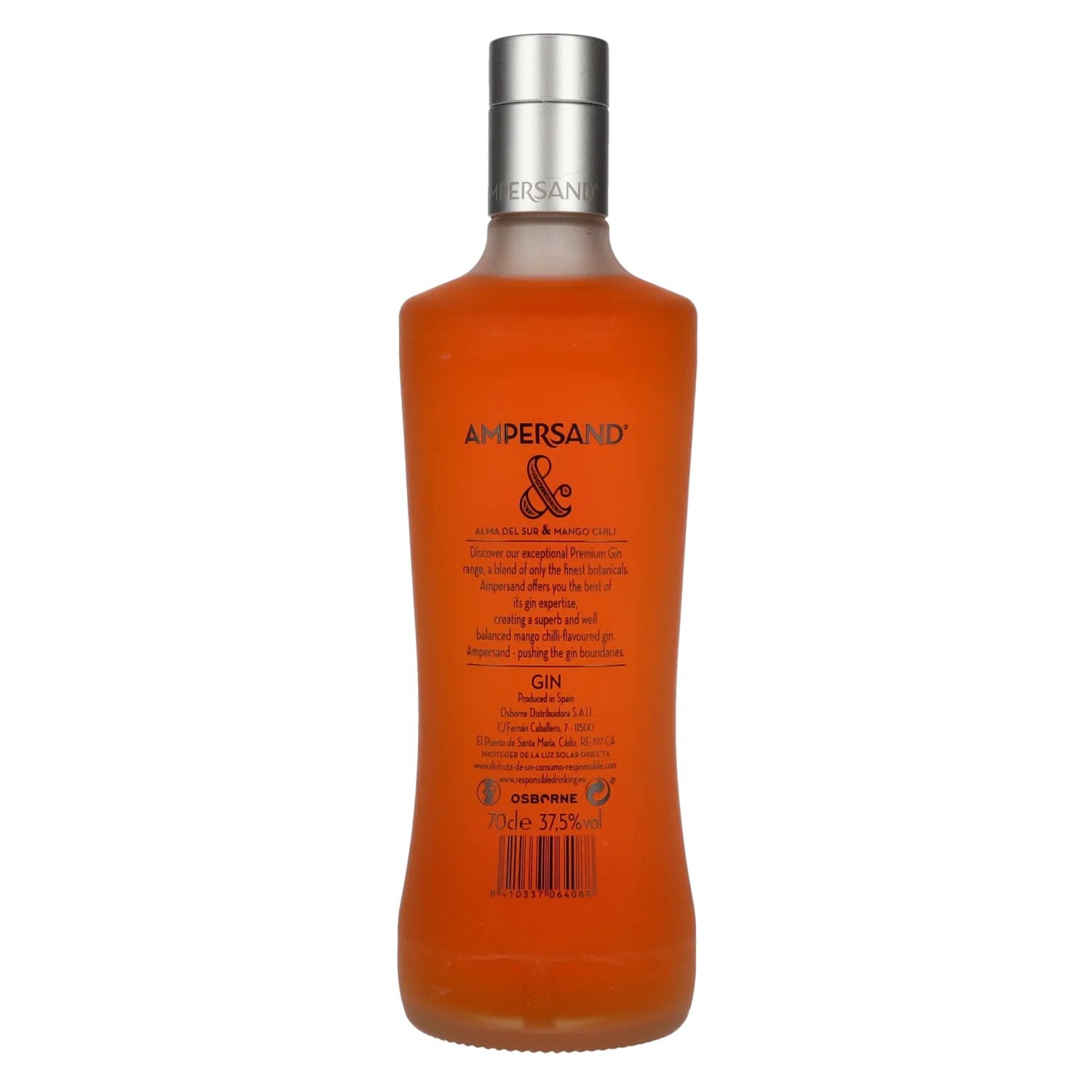 Ampersand MANGO CHILI FLAVOUR Premium Gin 37,5% Vol. 0,7l