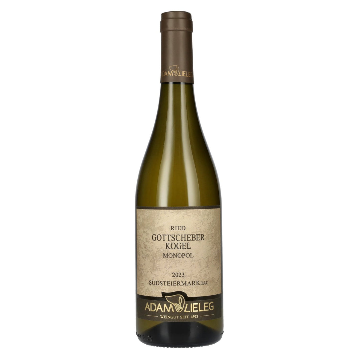Adam-Lielegunder Weissburgunder Ried Gottscheber Kogel Monopol Südsteiermark DAC 2023 13,5% Vol. 0,75l