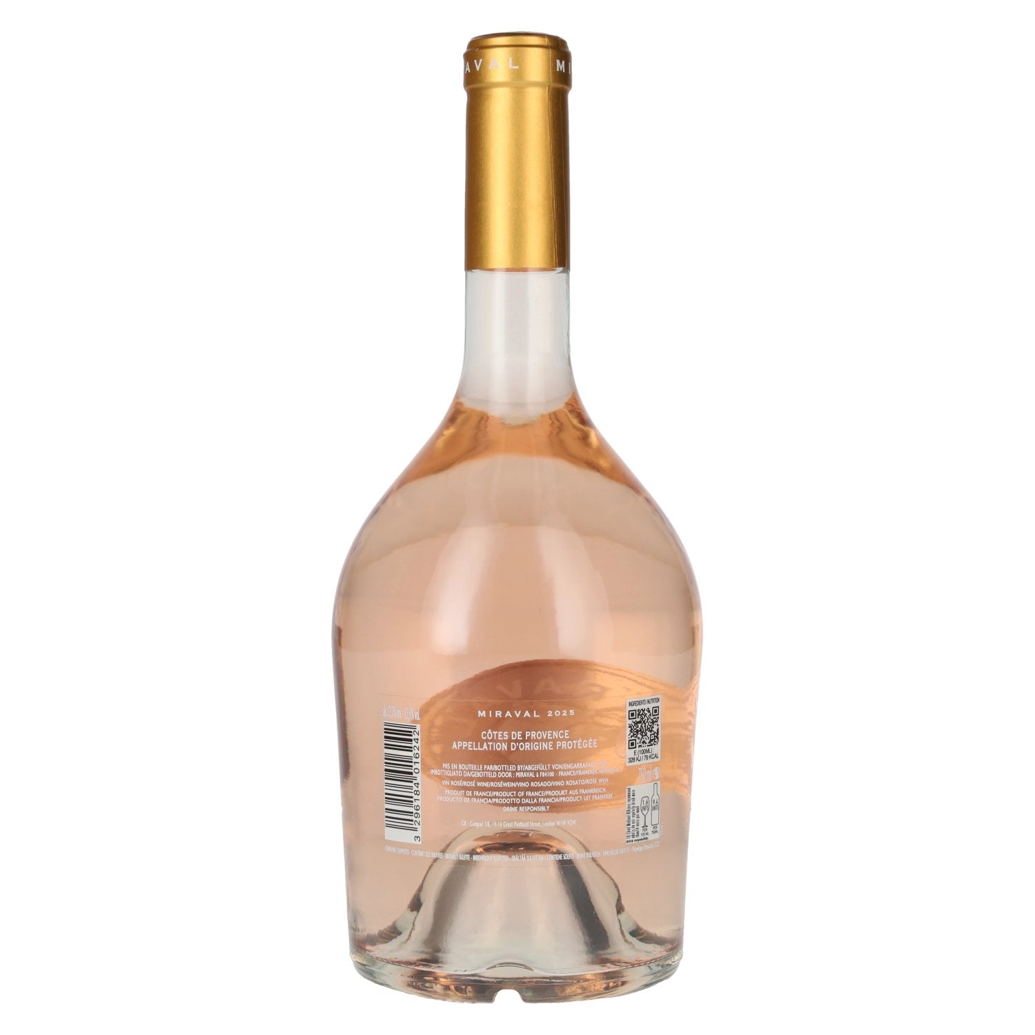 Miraval Côtes de Provence Rosé 2025 12,5% Vol. 0,75l